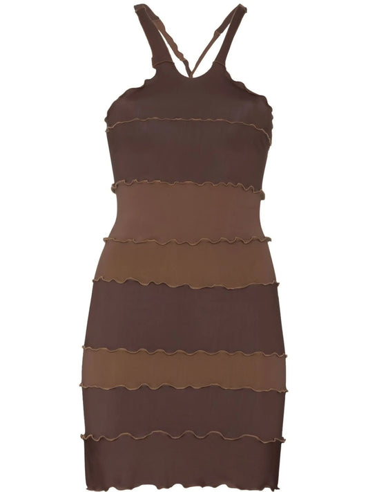 criss-cross back dress