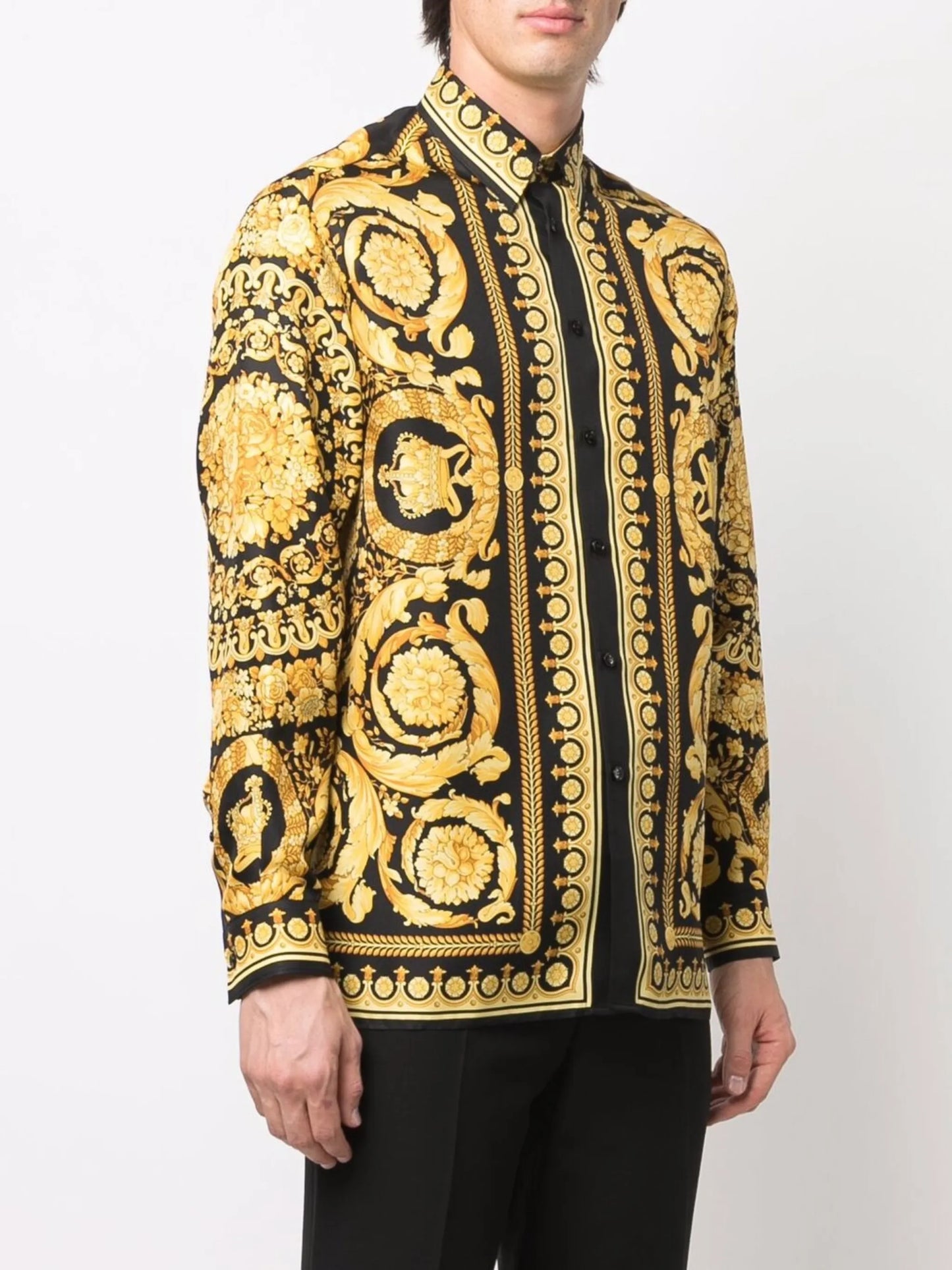 Barocco silk shirt