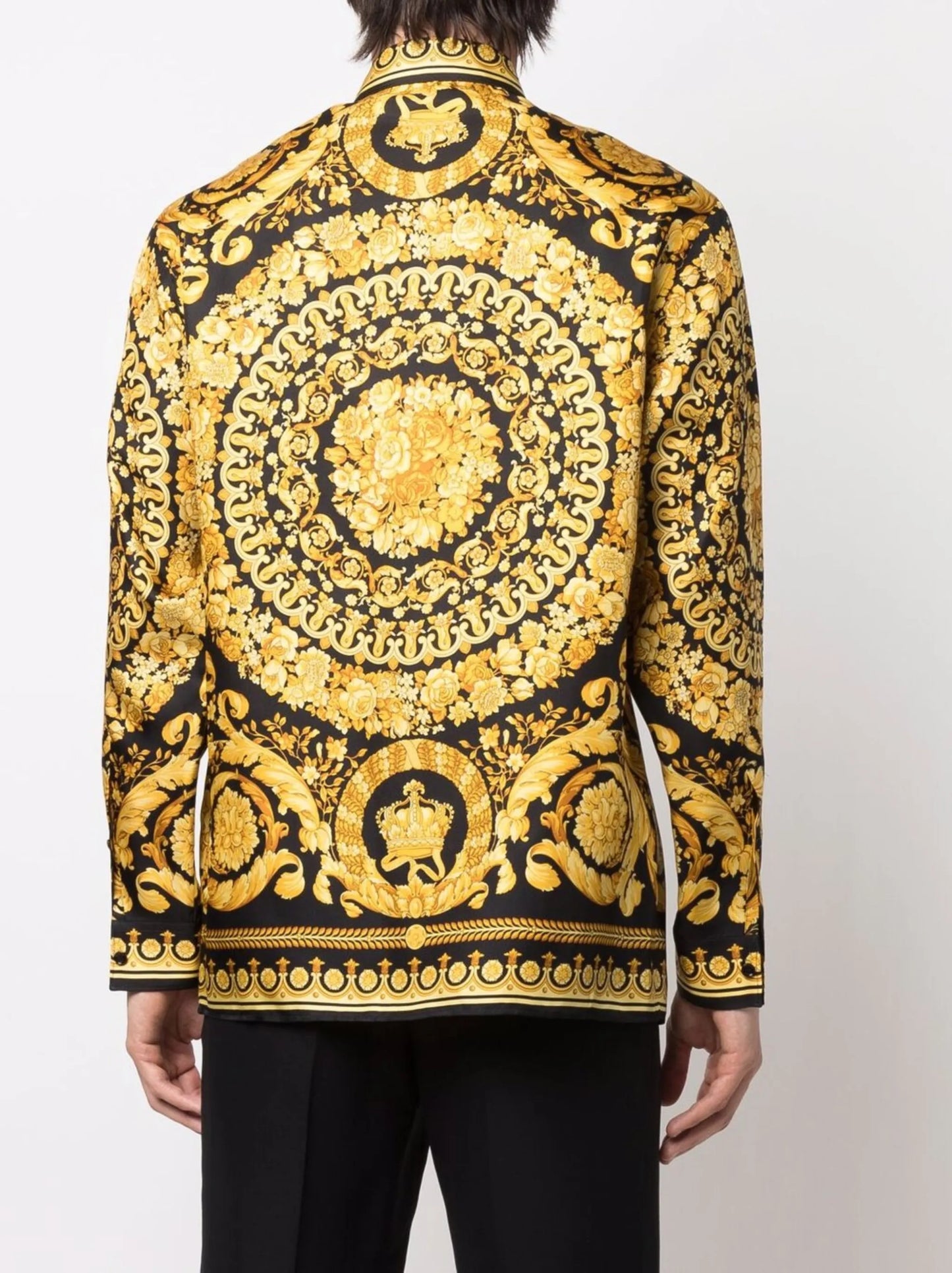 Barocco silk shirt