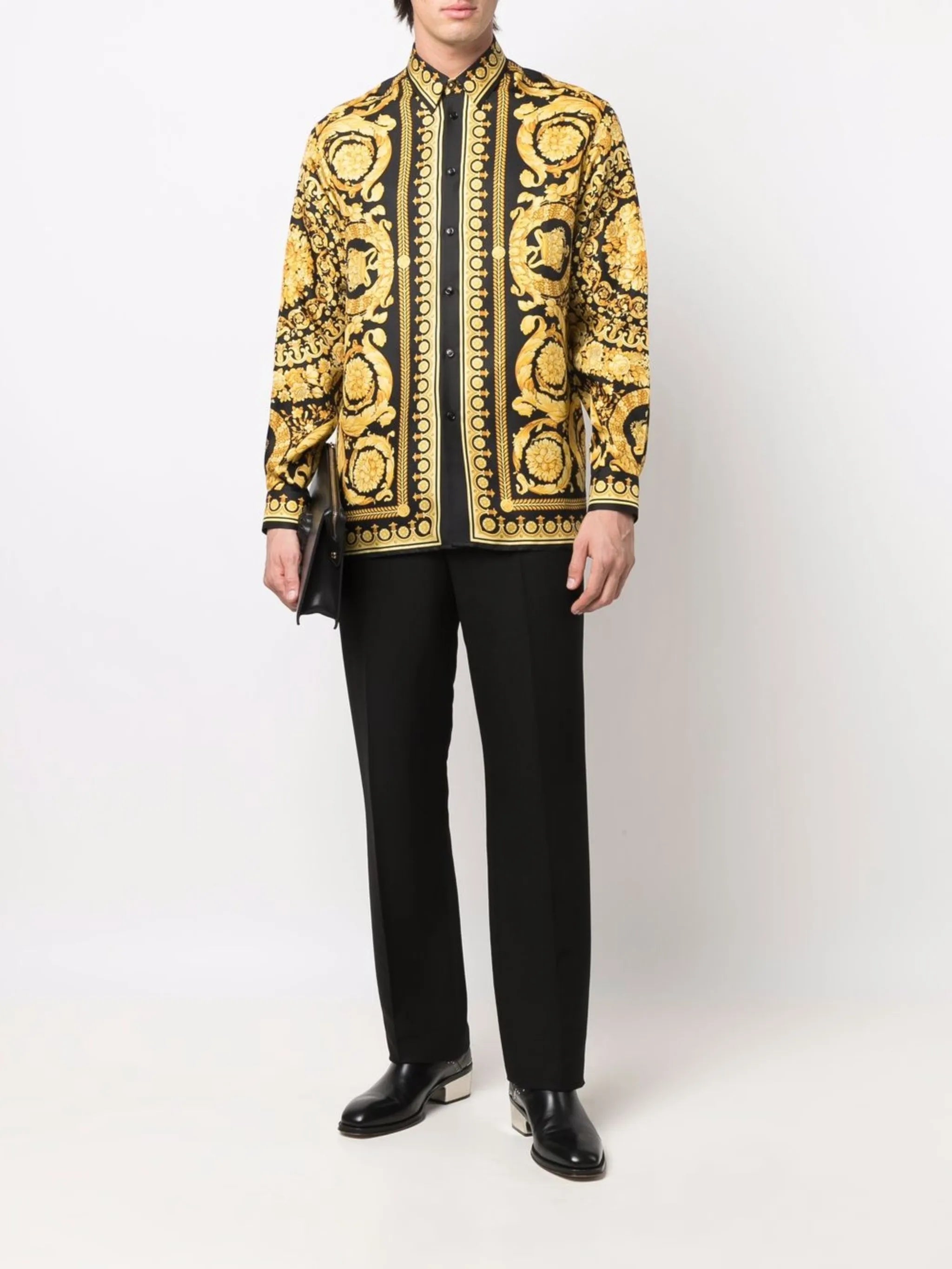 Barocco silk shirt