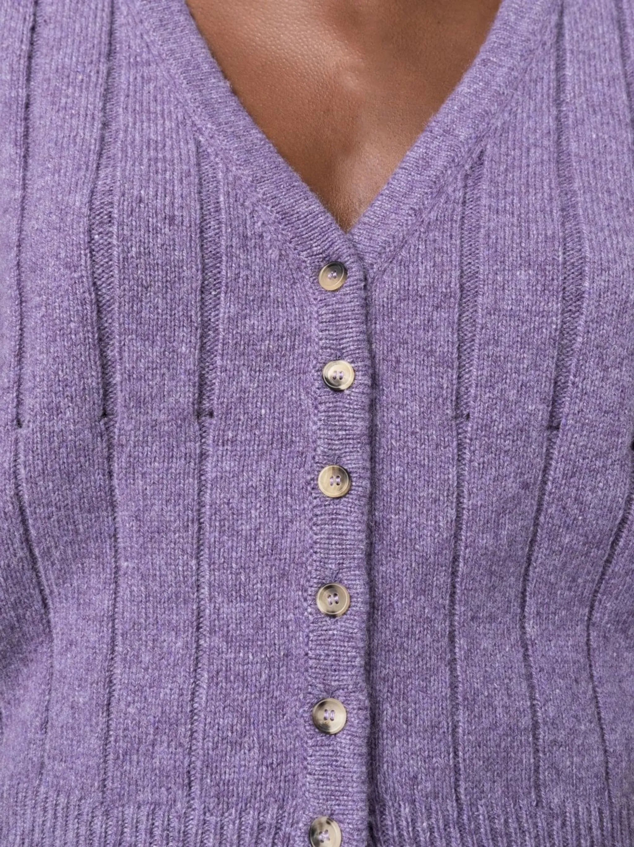 Maryam short-sleeved knit cardigan