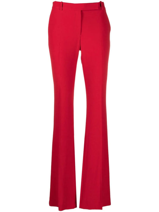 bootcut tailored trousers