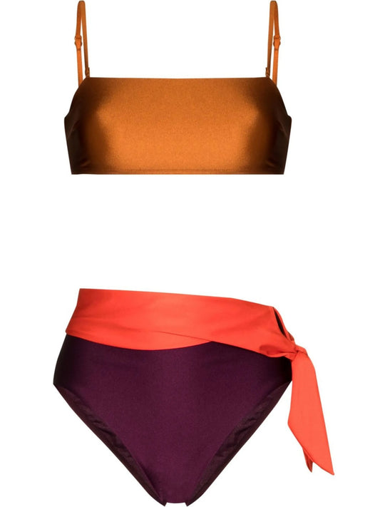 bandeau bikini set