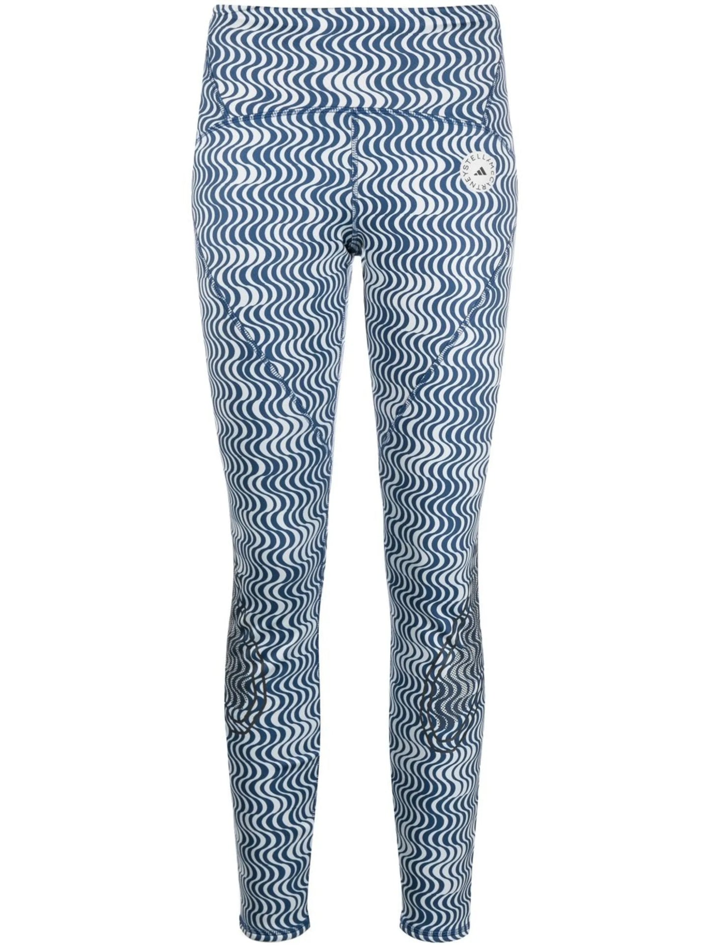 TruePace abstract-print running leggings