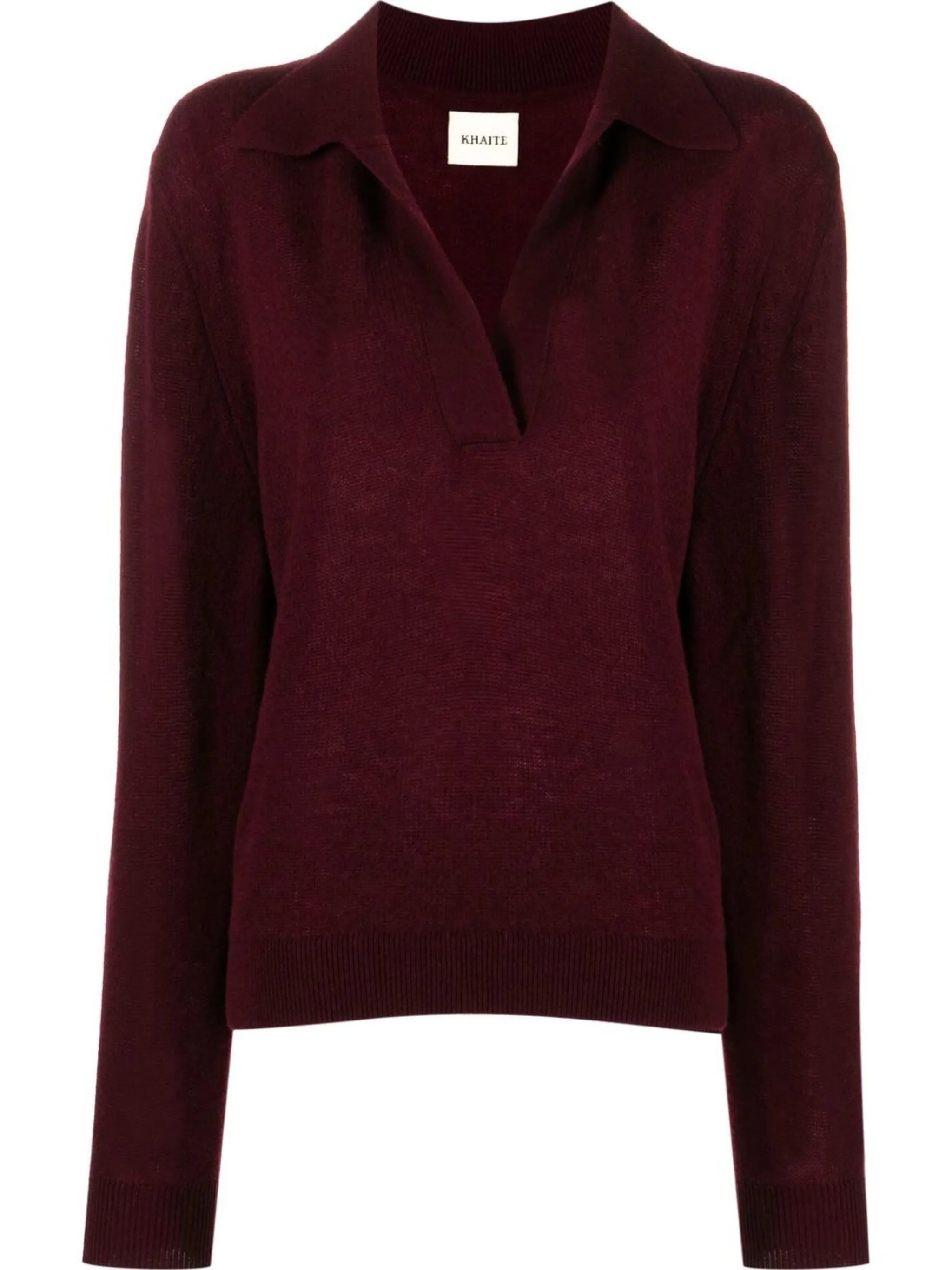 V-neck jumper
