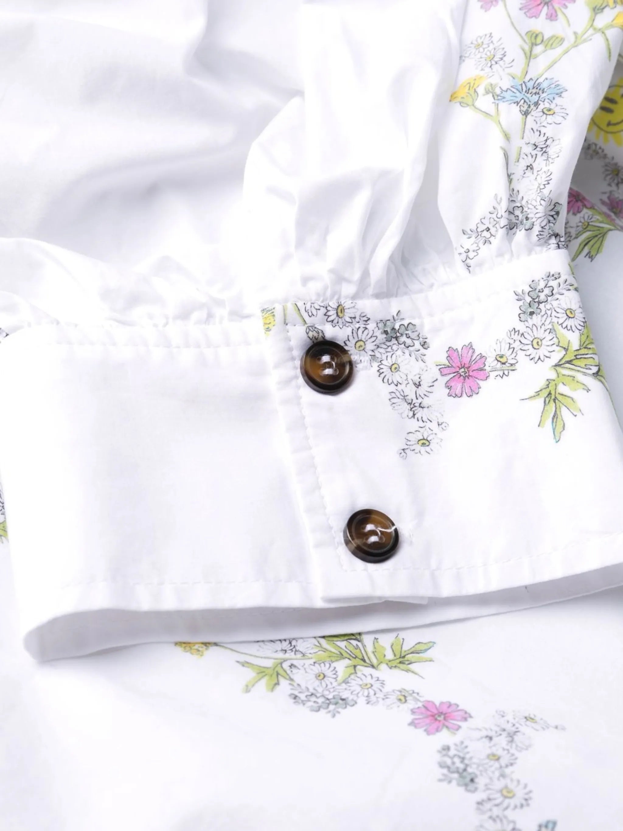 floral-print flared mini dress