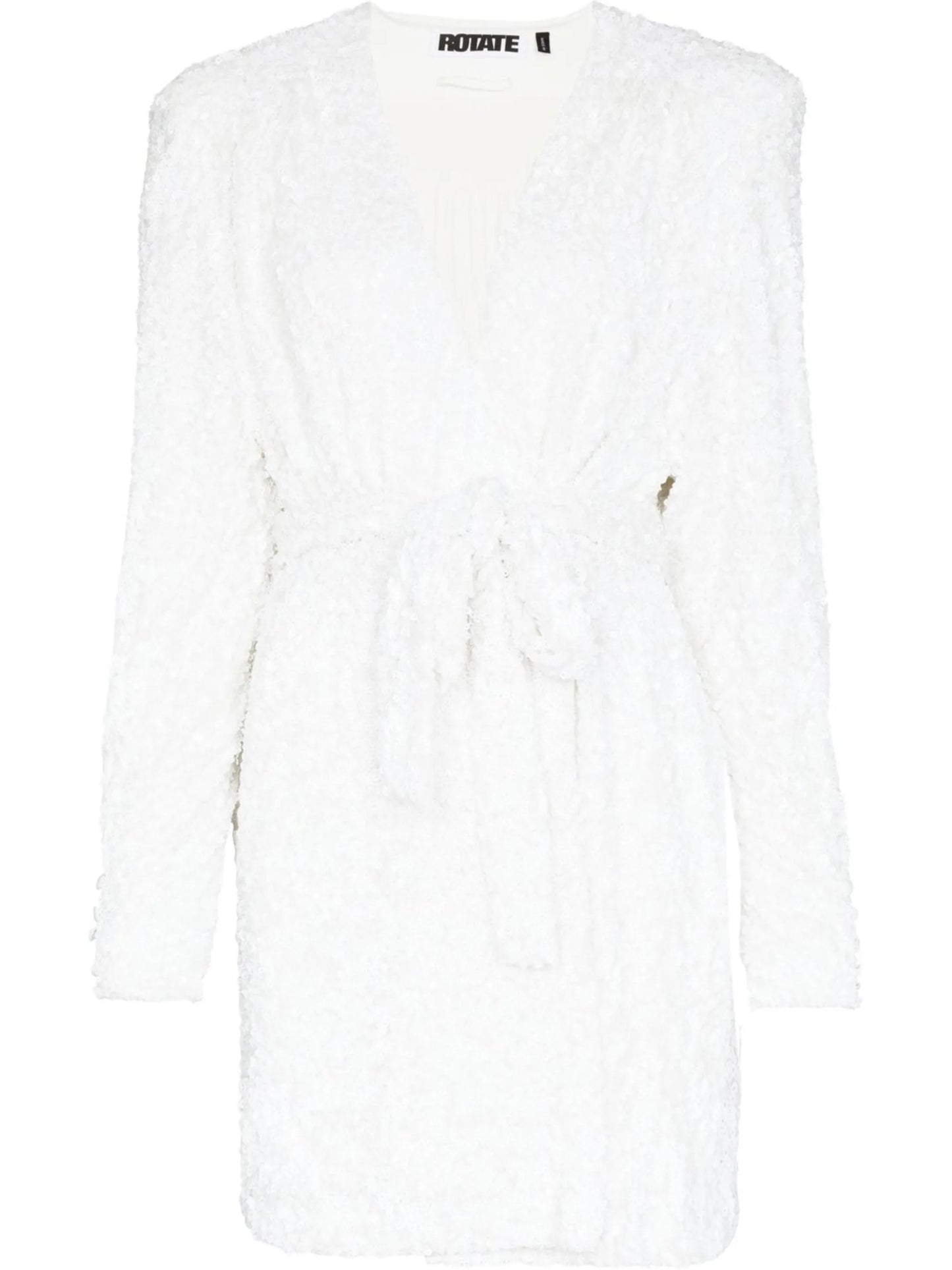 Samantha sequin wrap dress
