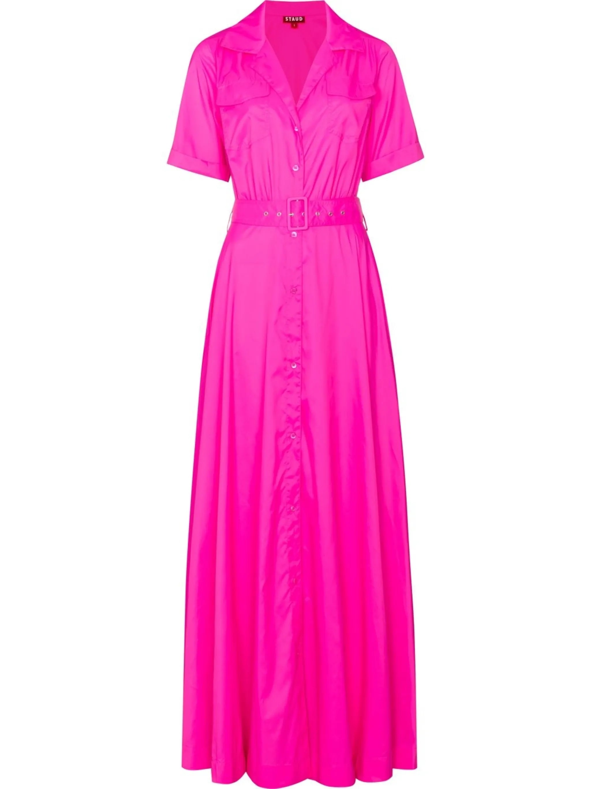Millie maxi shirt dress