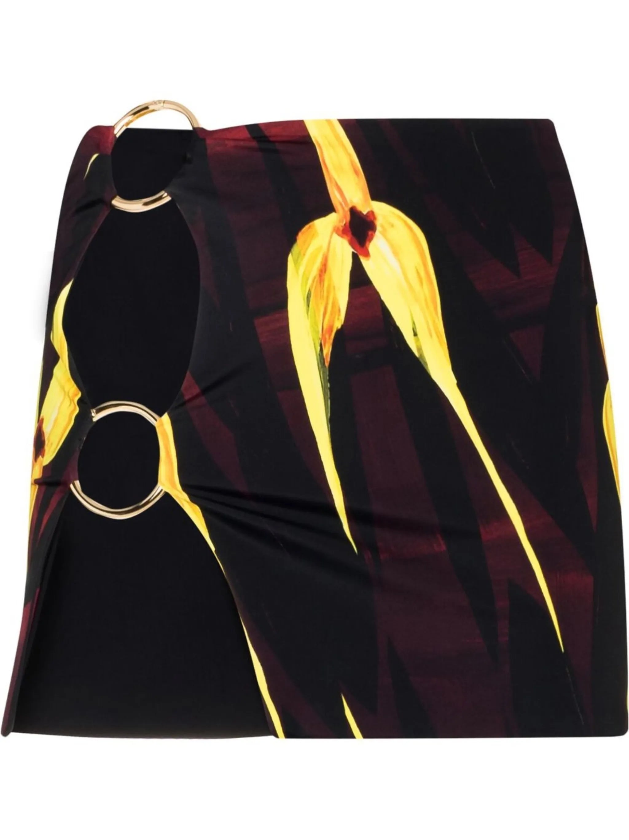 double-ring mini skirt