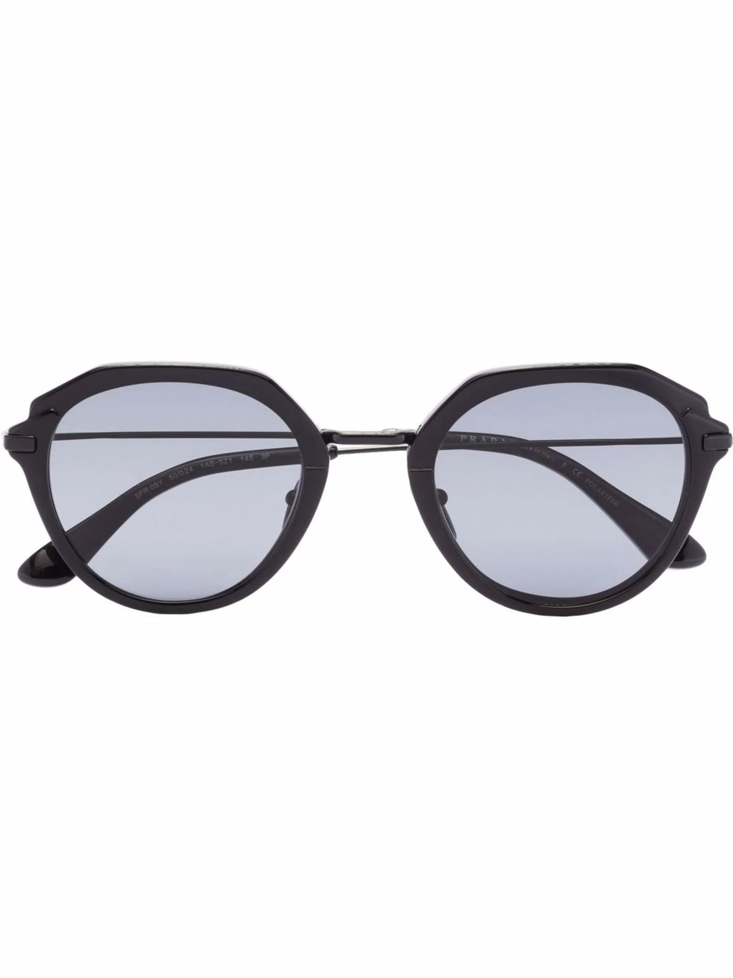 round-frame tinted sunglasses