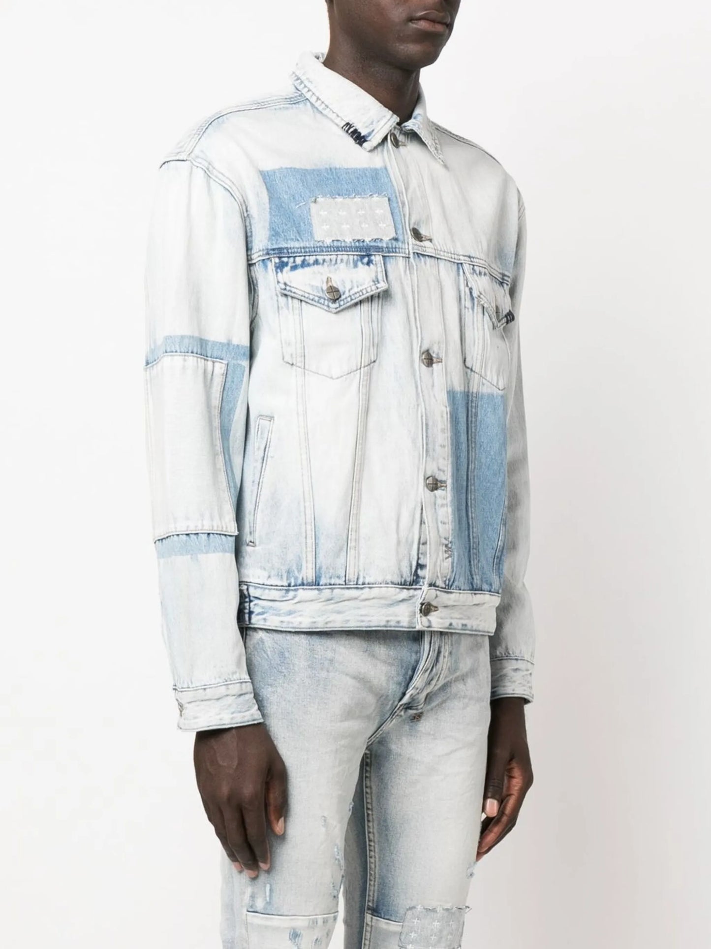 long-sleeve denim jacket