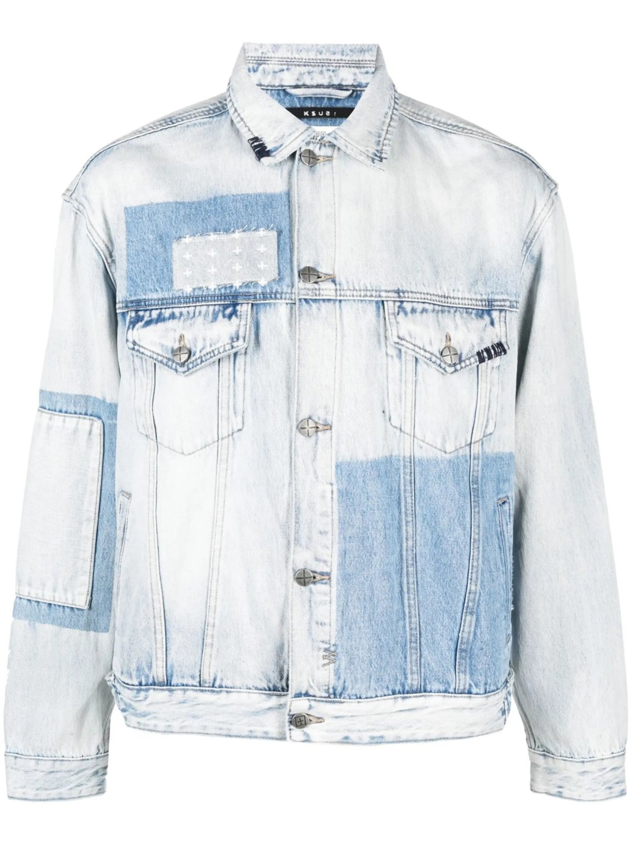long-sleeve denim jacket