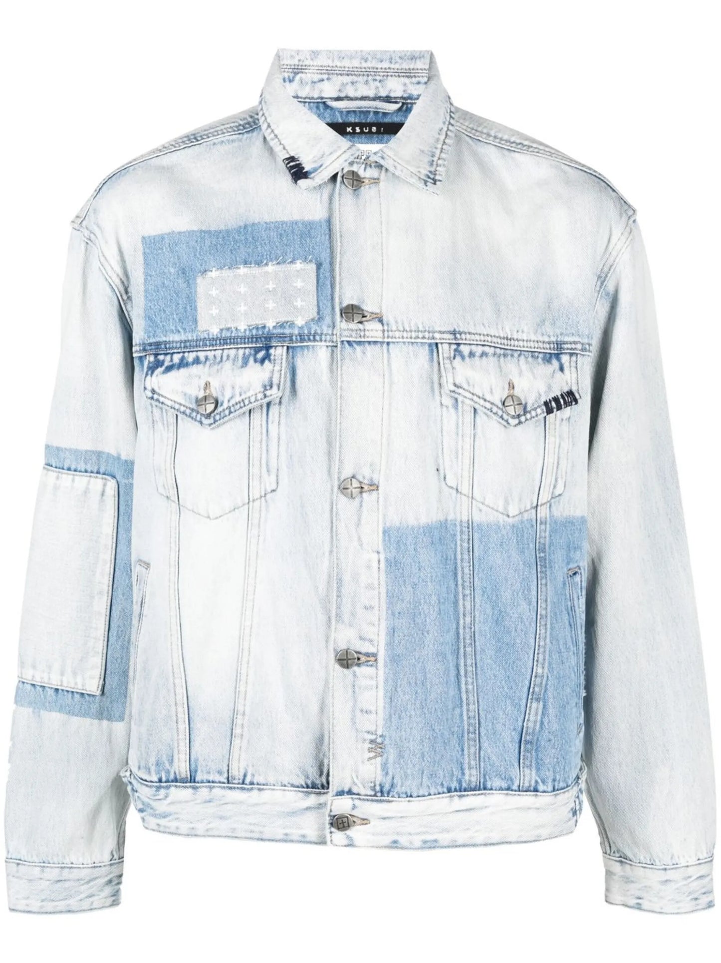 long-sleeve denim jacket