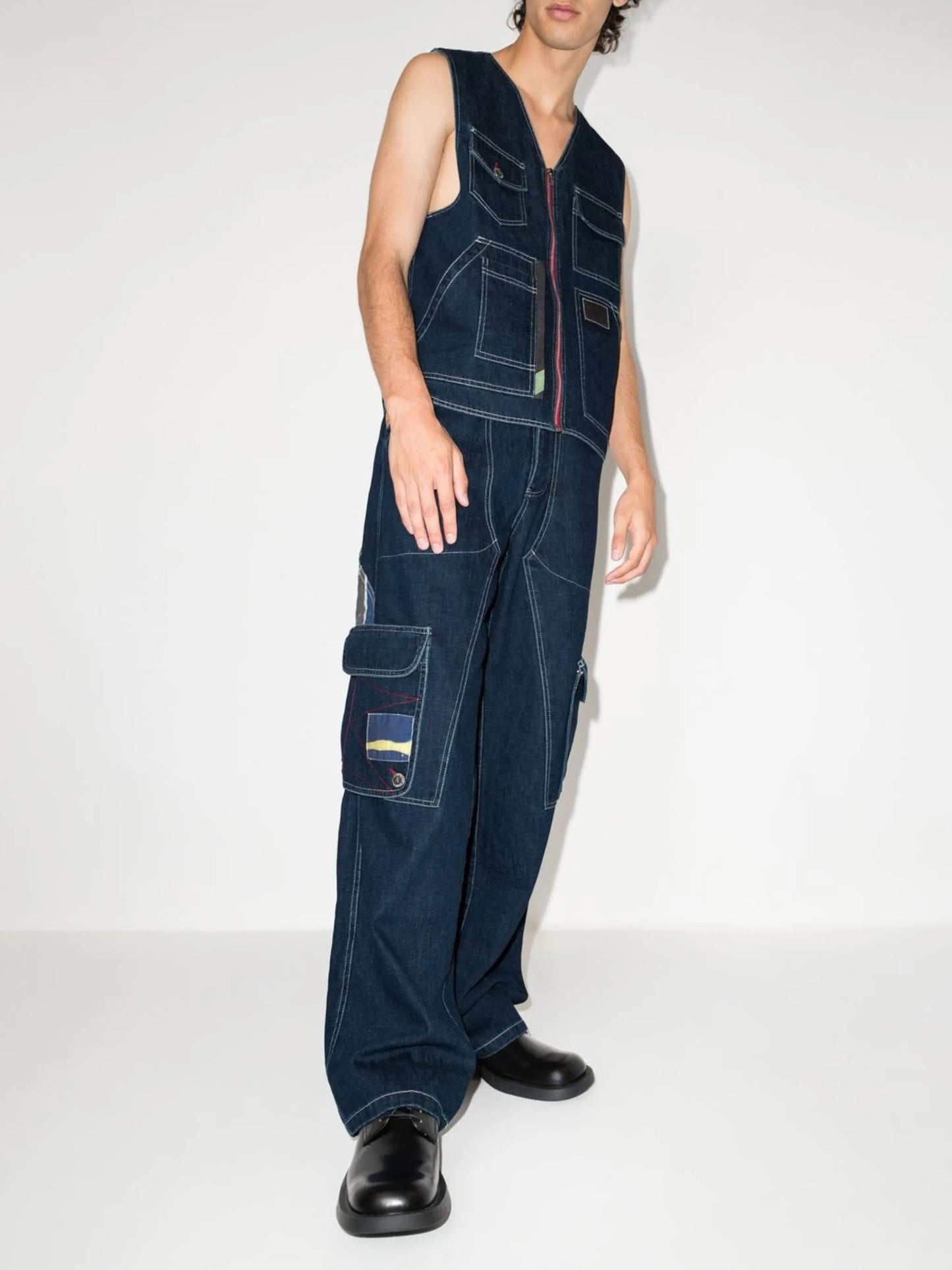 x Browns wide-leg cargo jeans