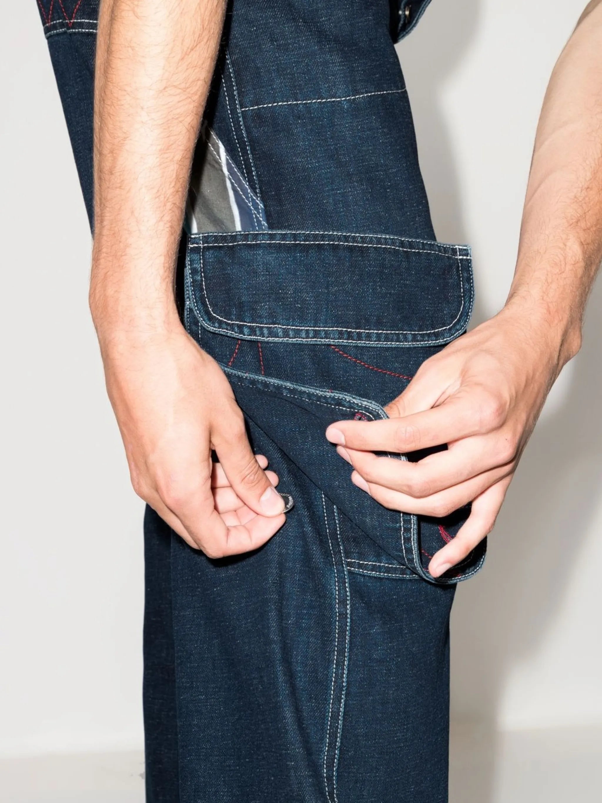 x Browns wide-leg cargo jeans
