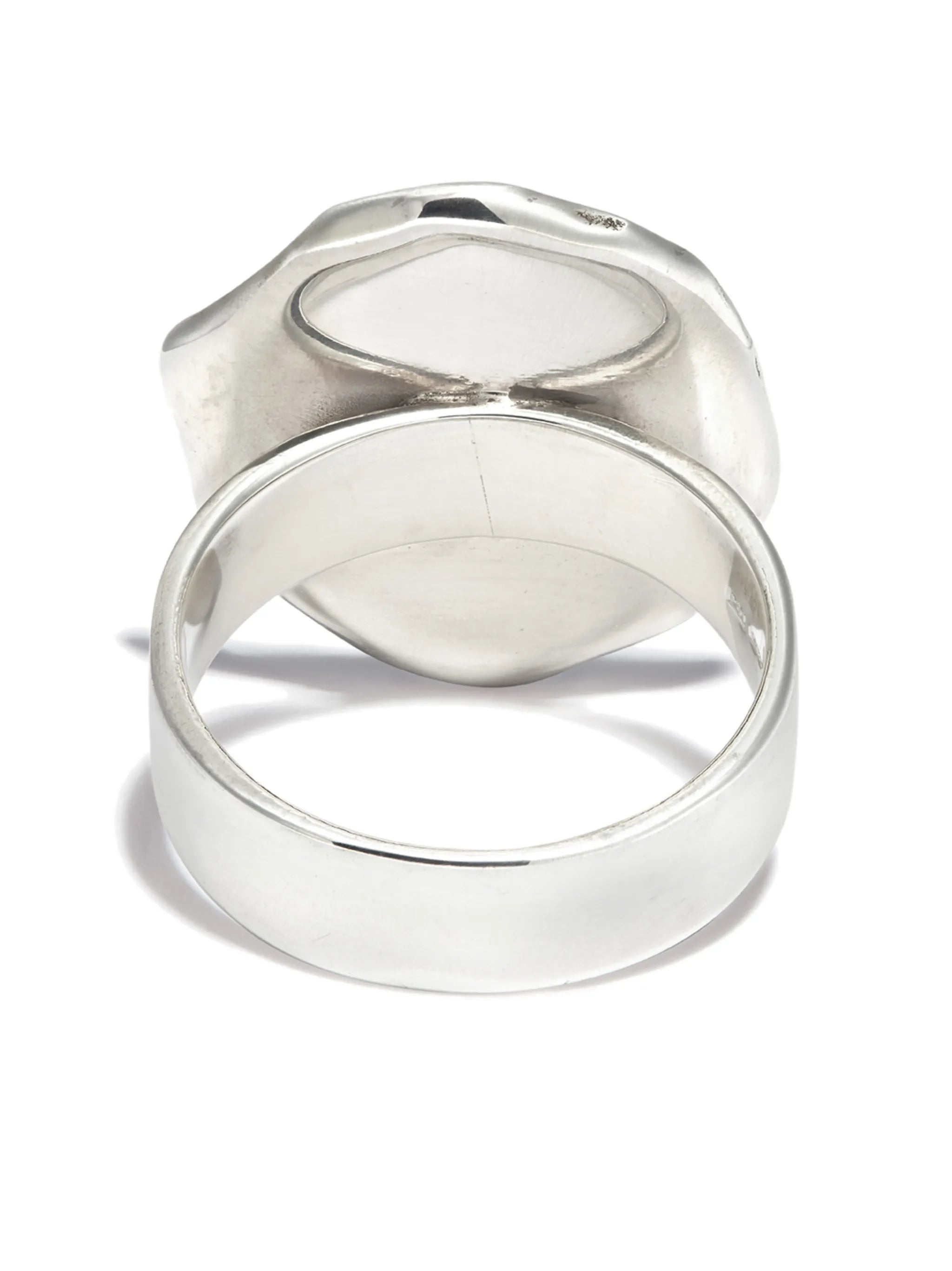 sterling silver Fire Within signet ring