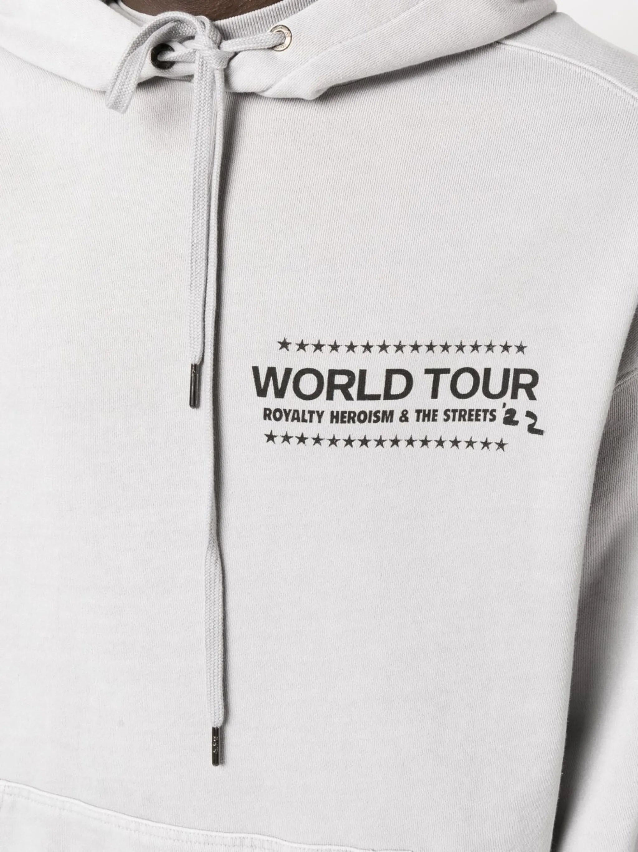 graphic-print hoodie