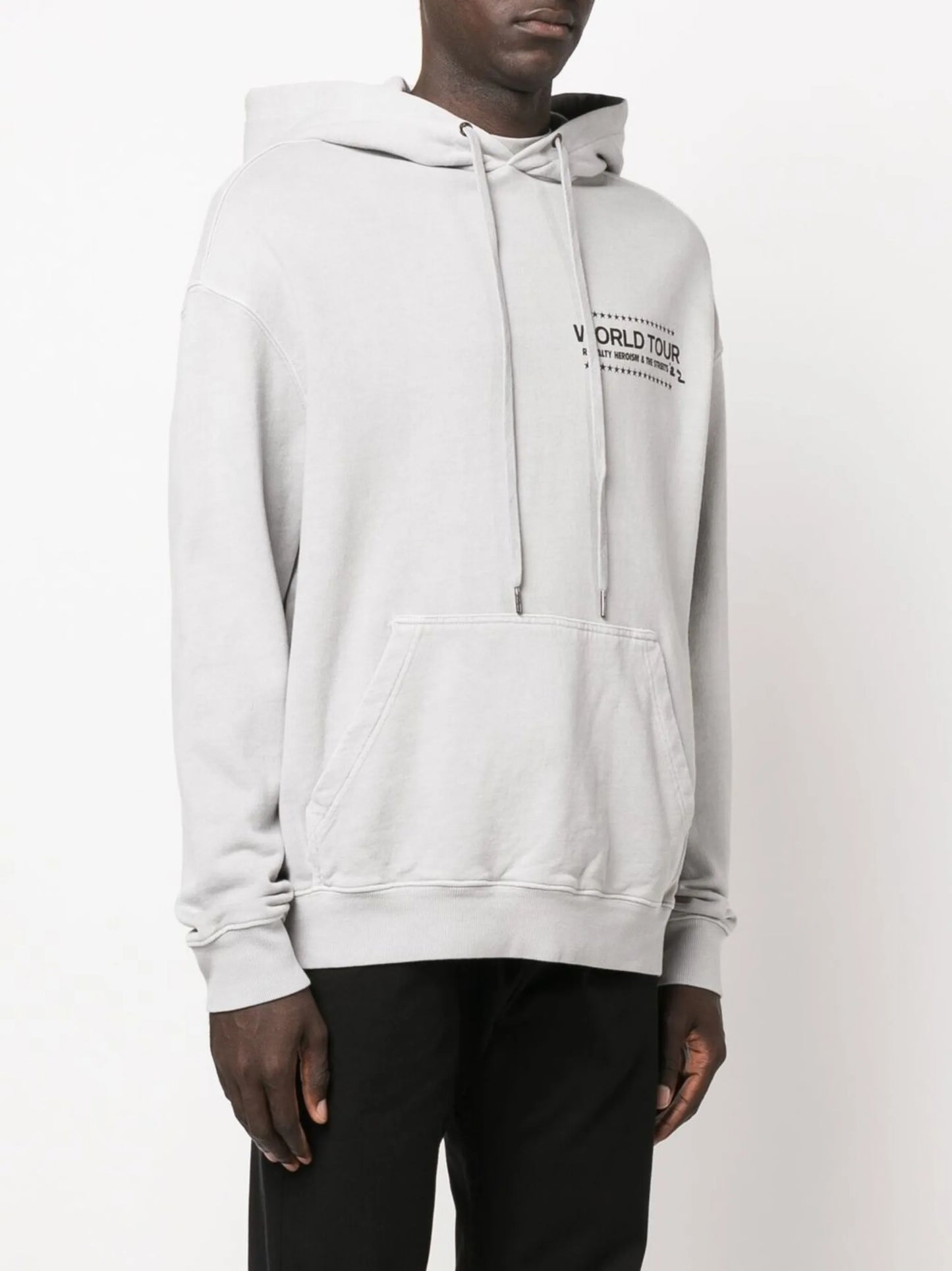 graphic-print hoodie