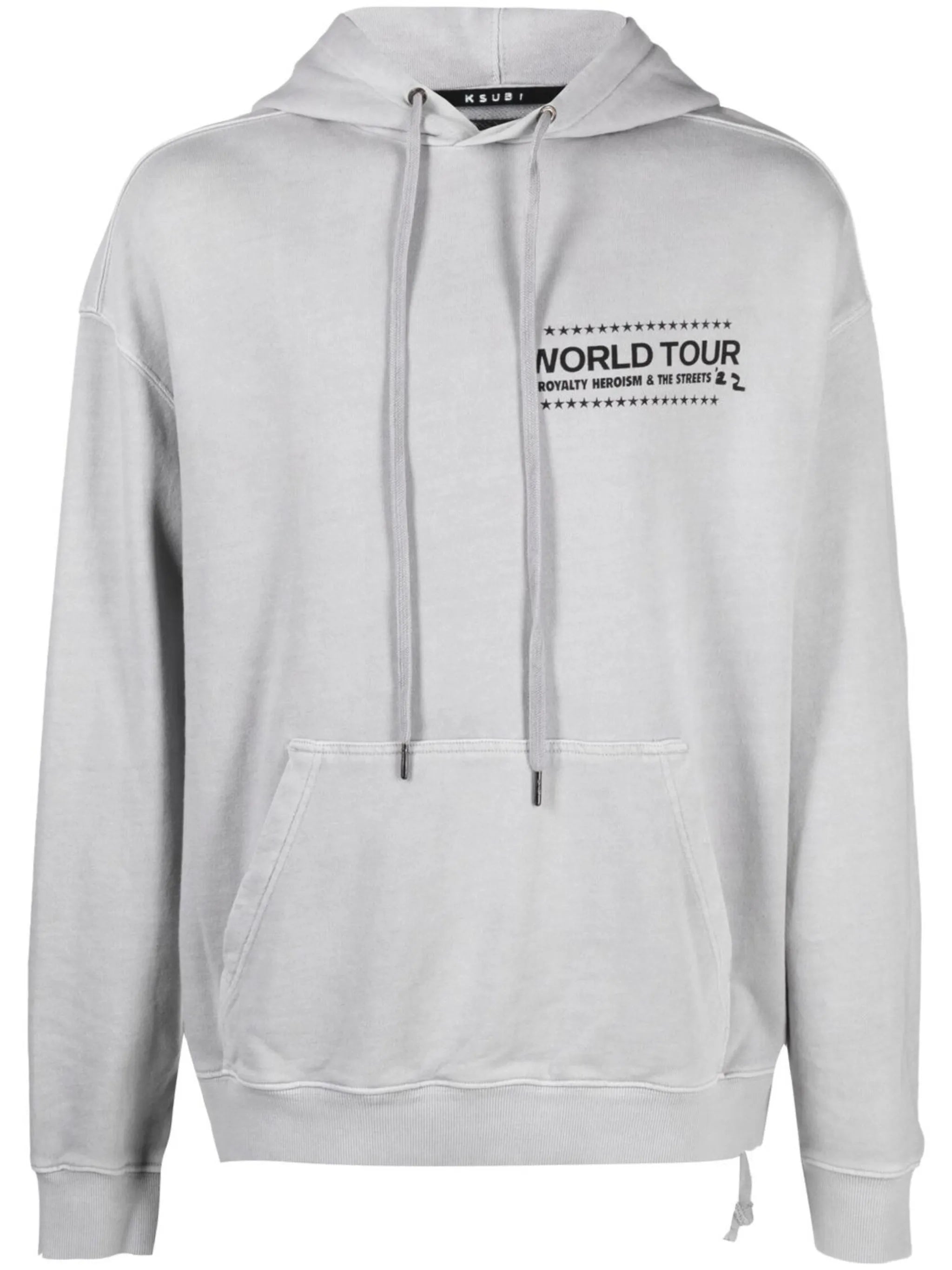 graphic-print hoodie