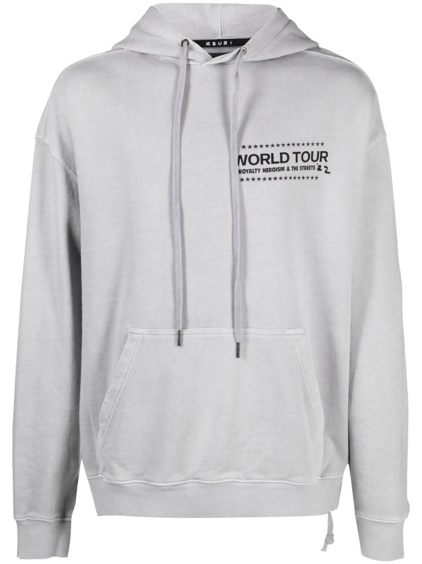 graphic-print hoodie