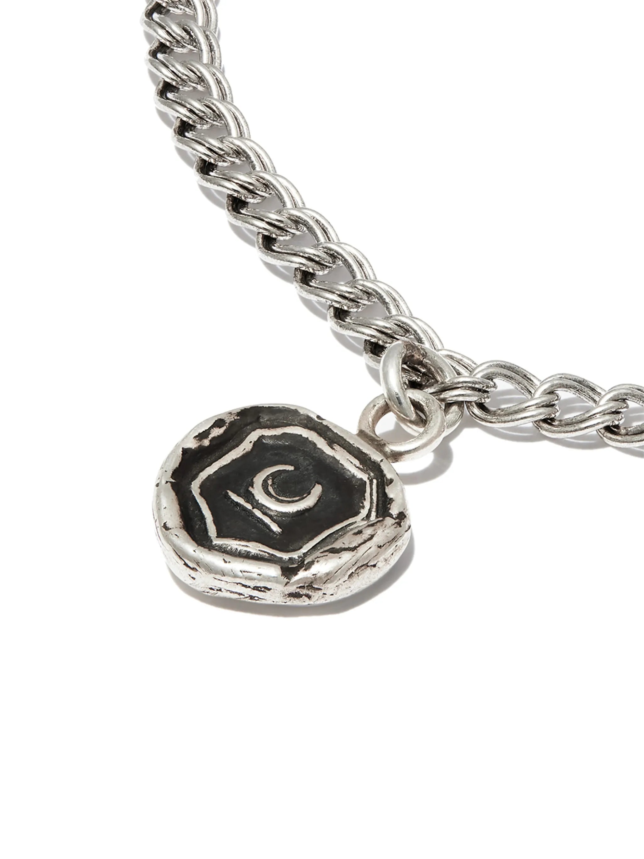 silver New Beginnings charm bracelet