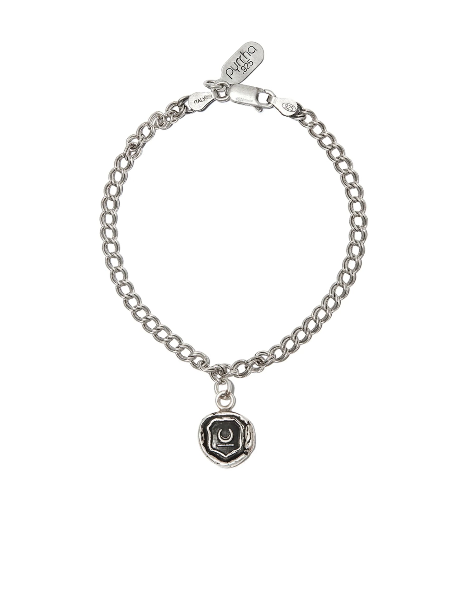 silver New Beginnings charm bracelet