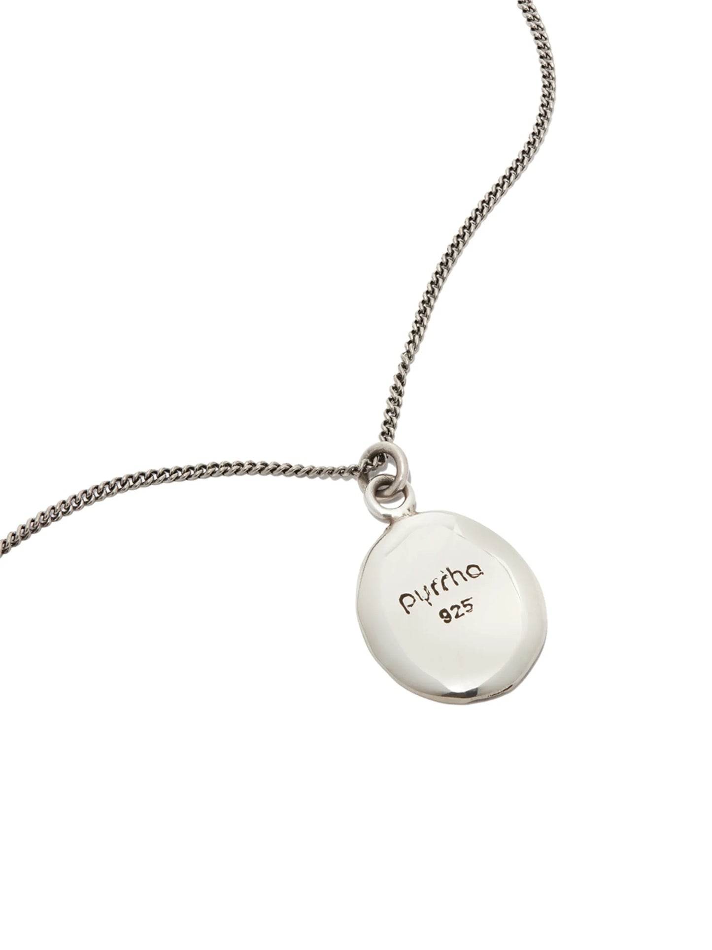 sterling silver Unbreakable pendant necklace