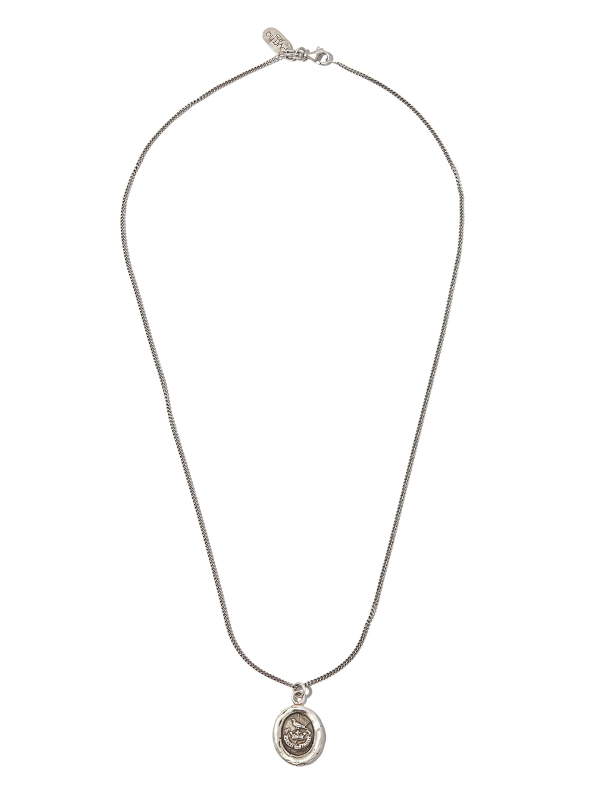 sterling silver Unbreakable pendant necklace