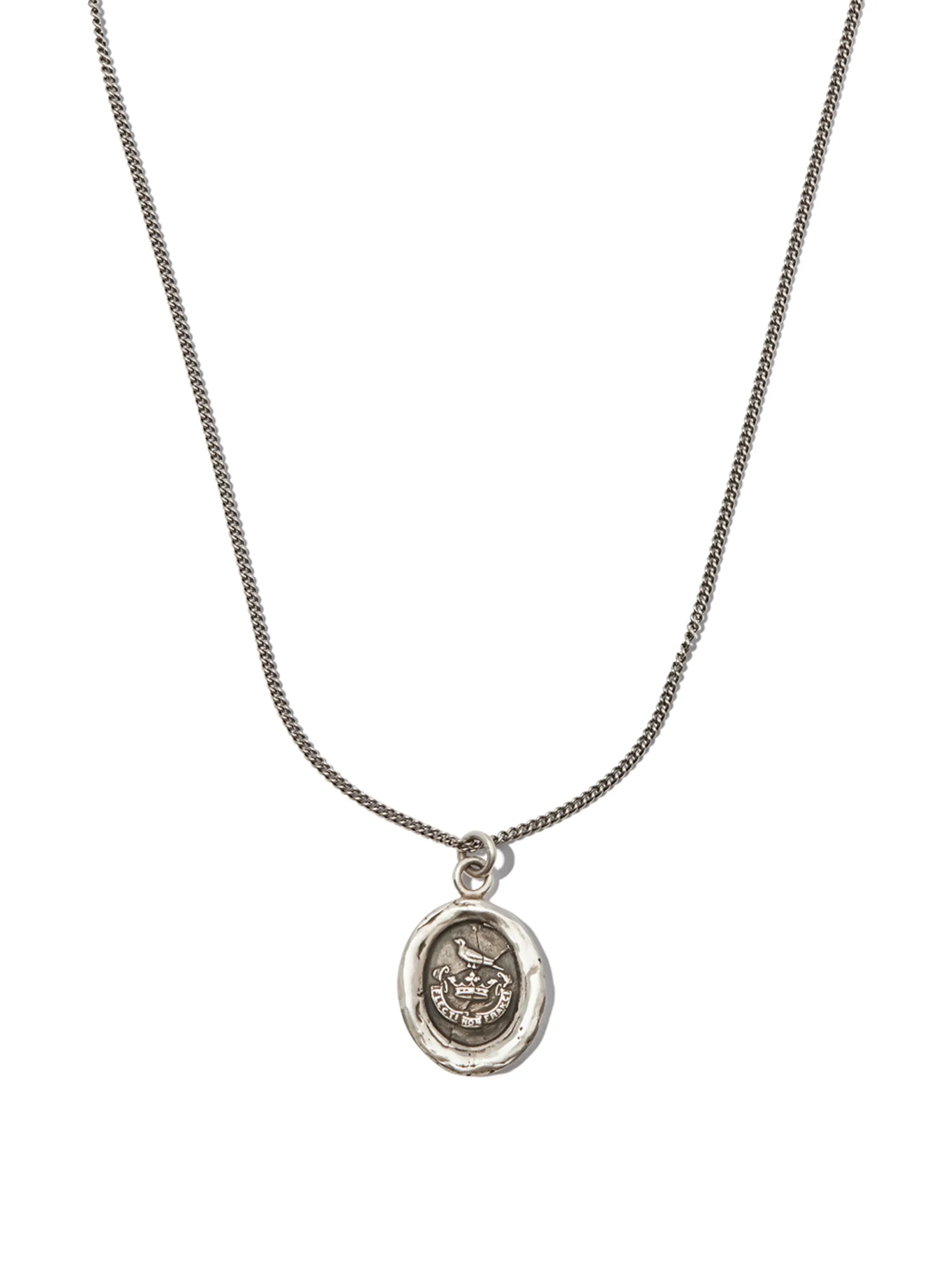 sterling silver Unbreakable pendant necklace