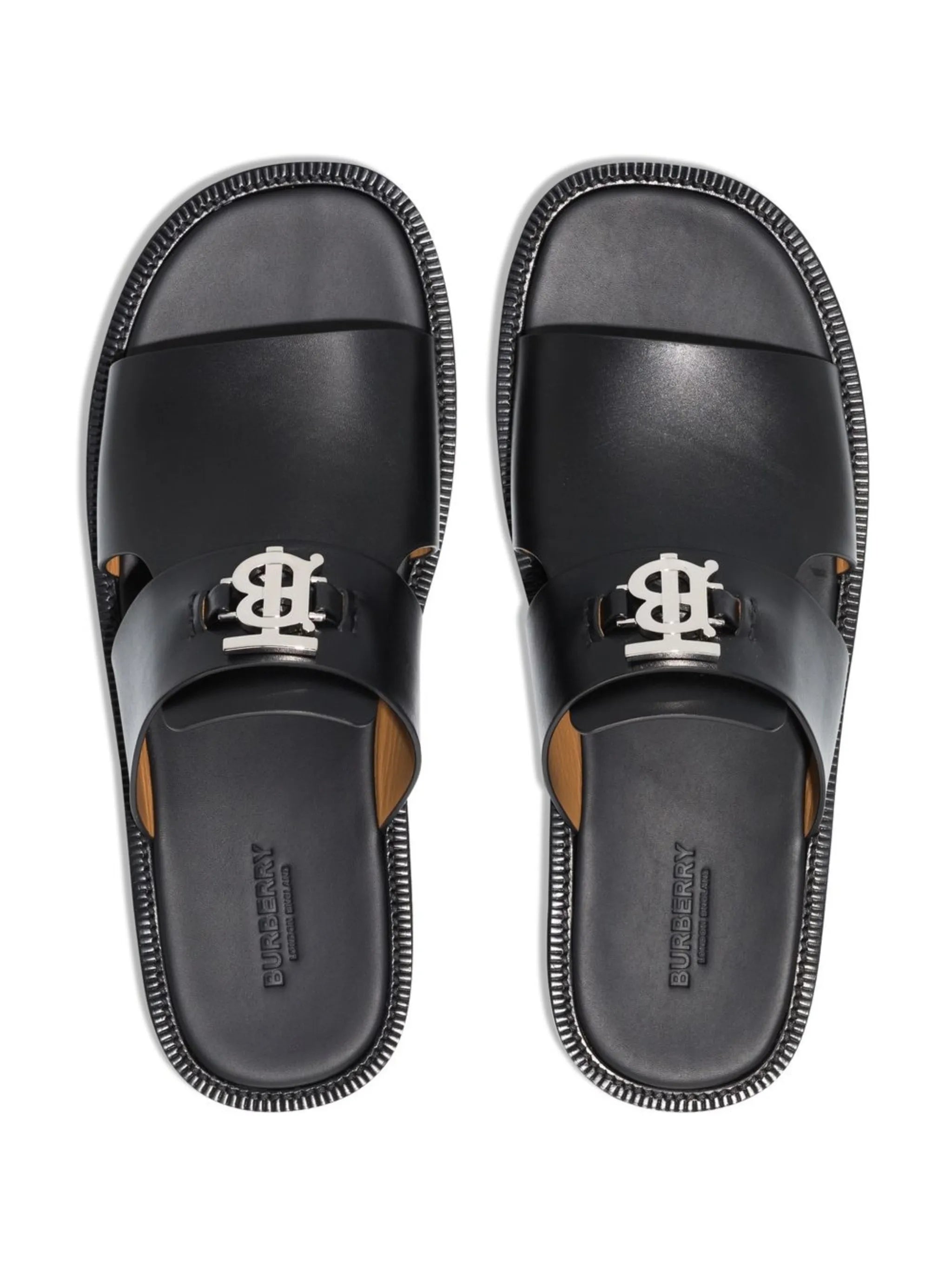 Kingsgate monogram-motif flat sandals