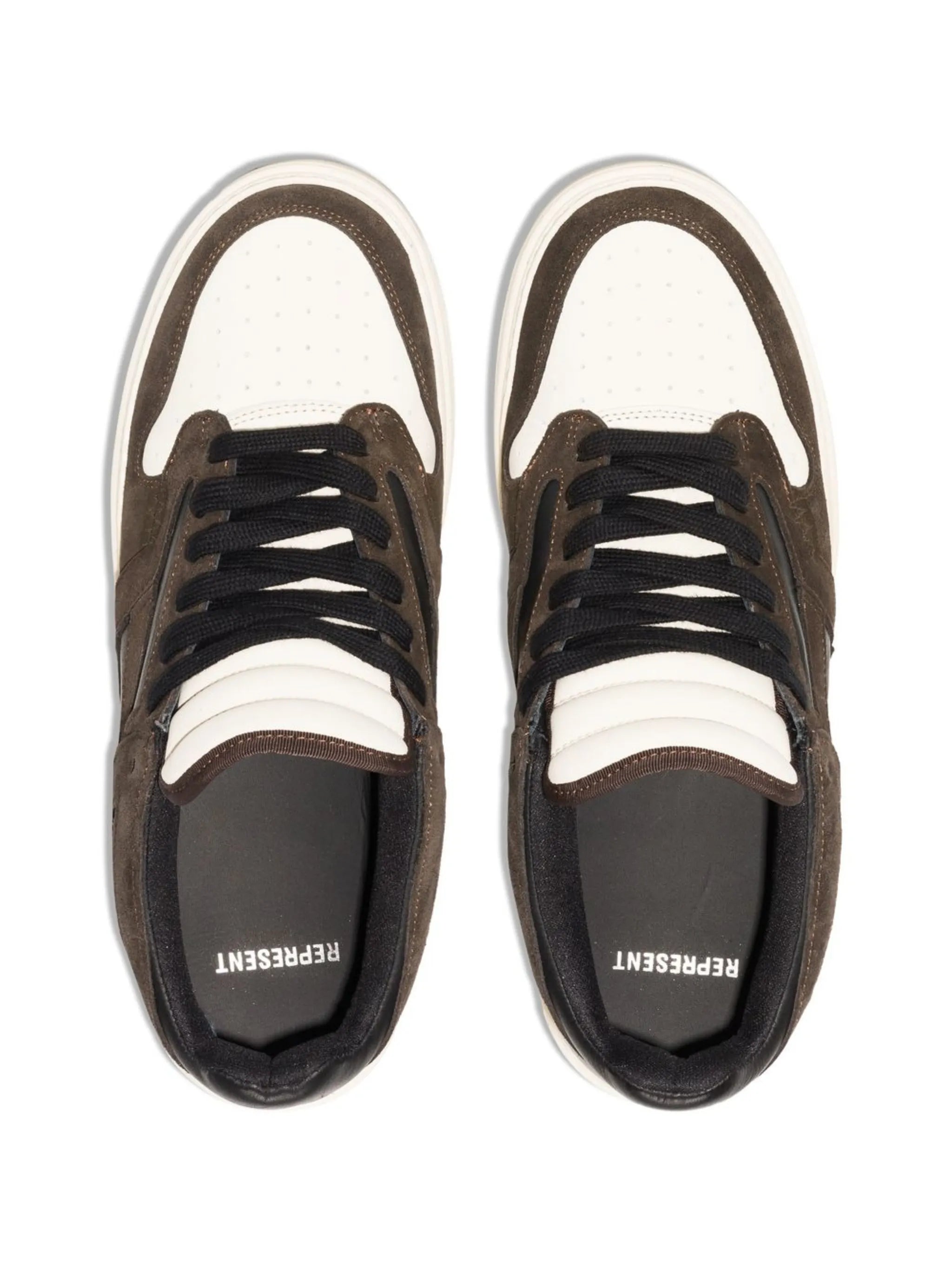 Reptor Low panelled sneakers