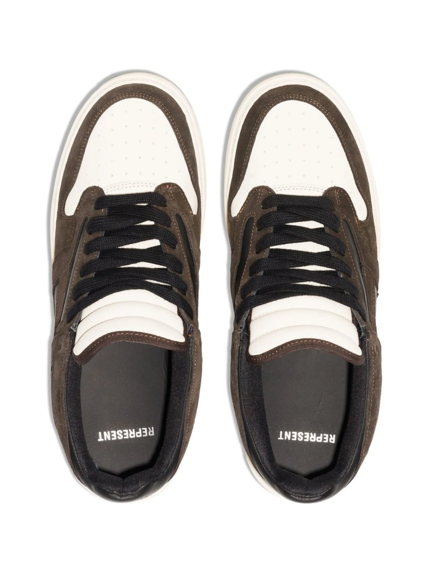 Reptor Low panelled sneakers