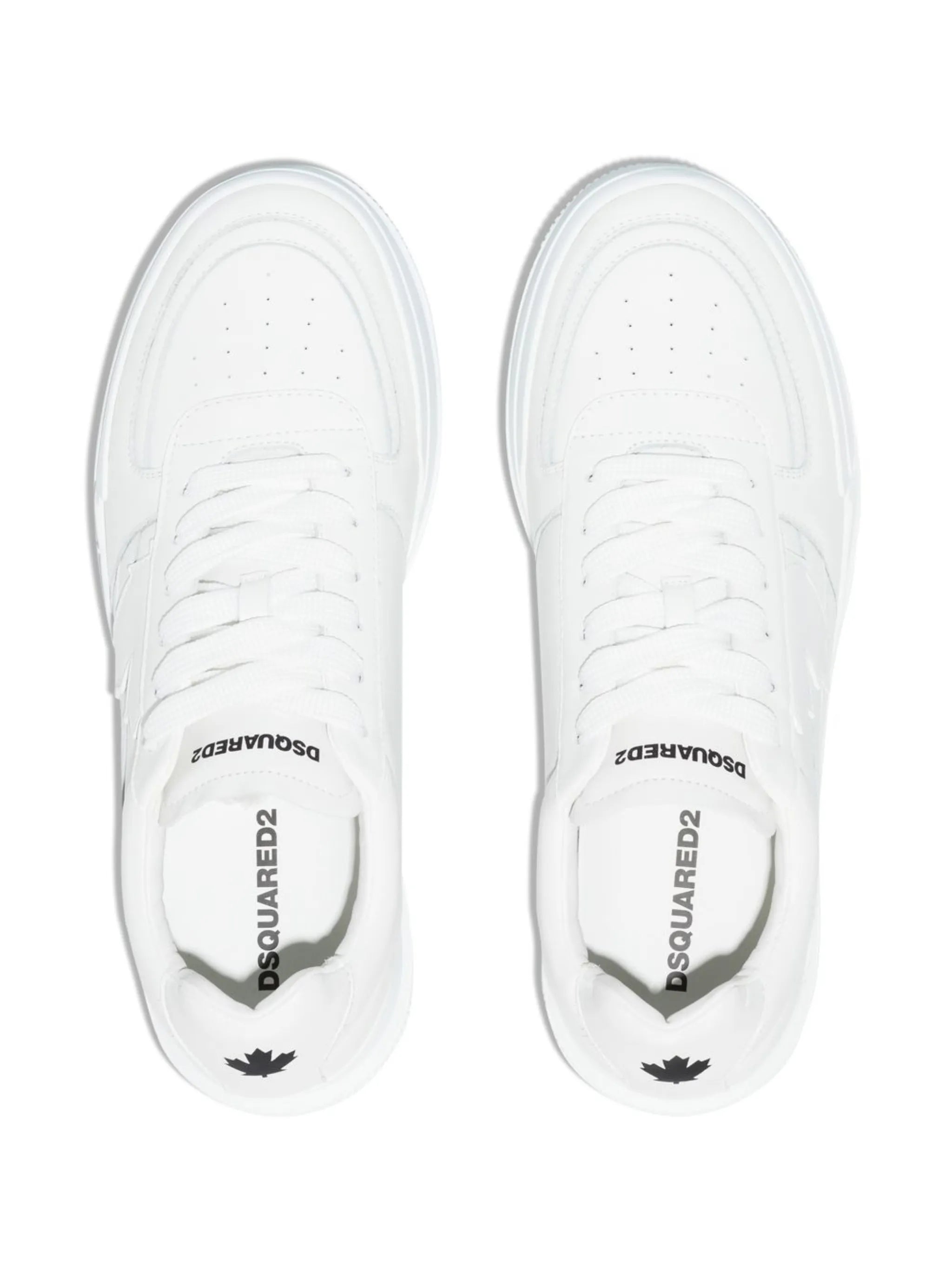 lace-up low-top sneakers