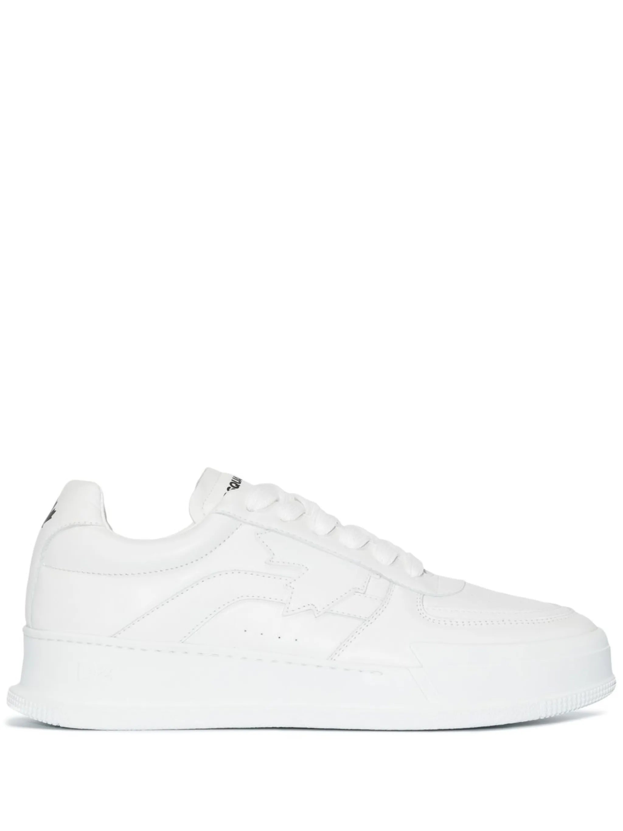 lace-up low-top sneakers