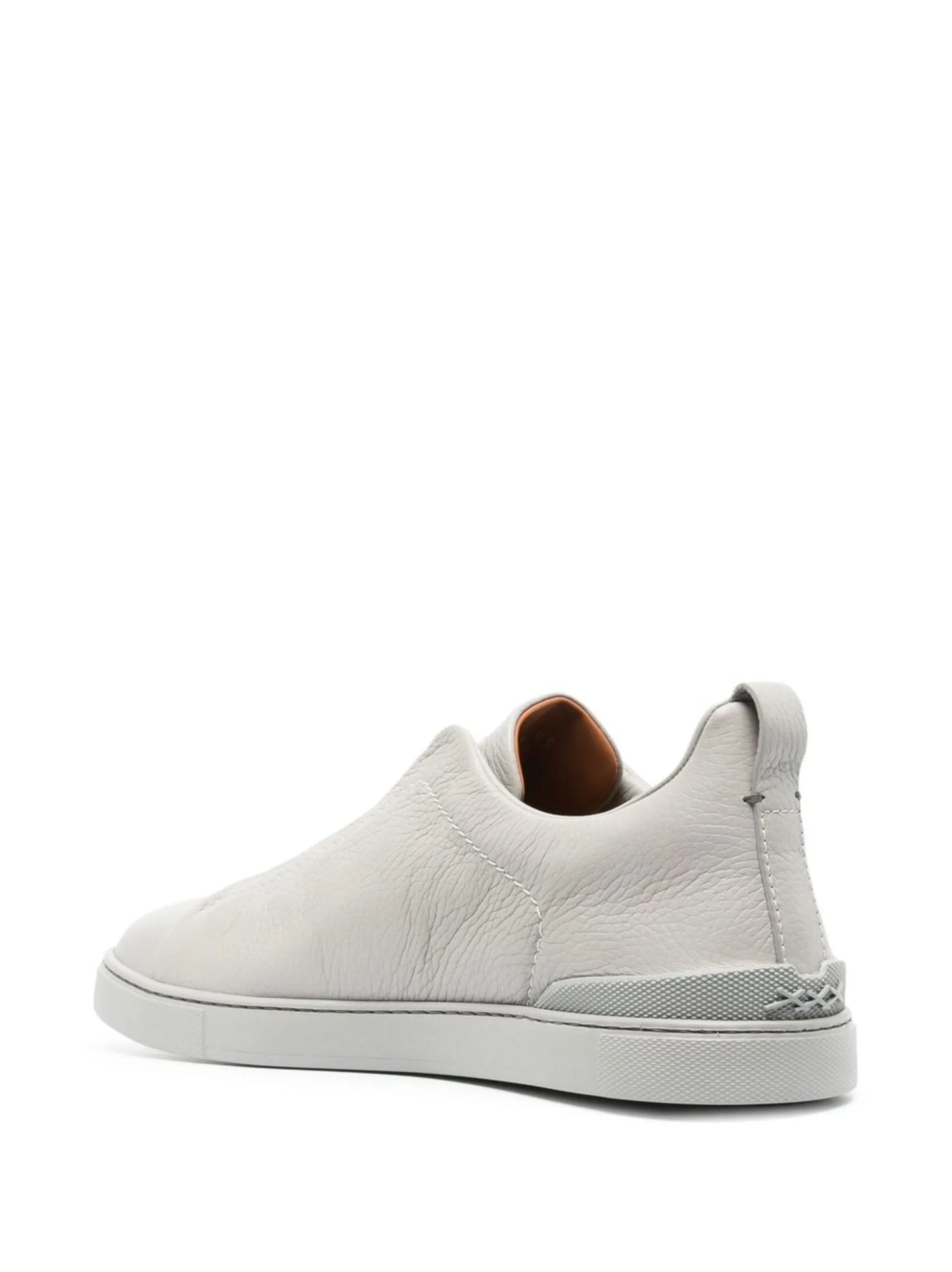 triple-stitch low-top sneakers