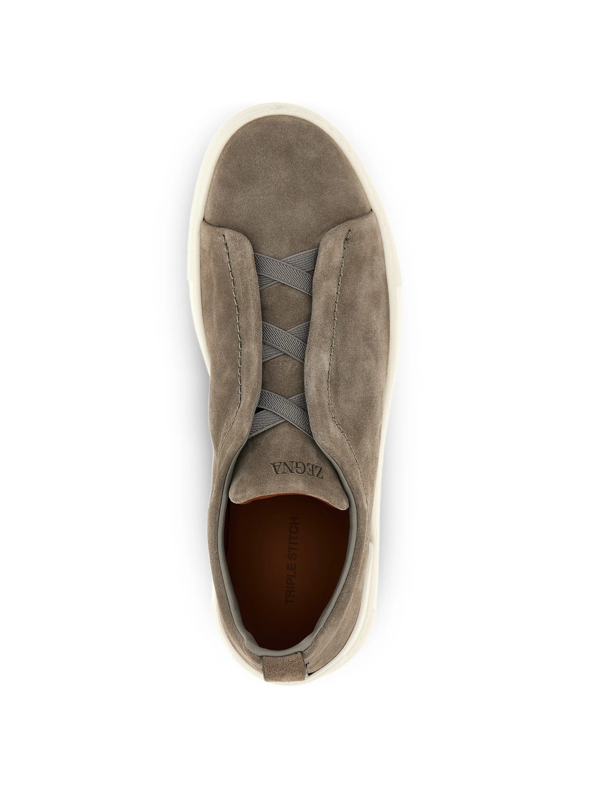 suede Triple Stitch suede sneakers