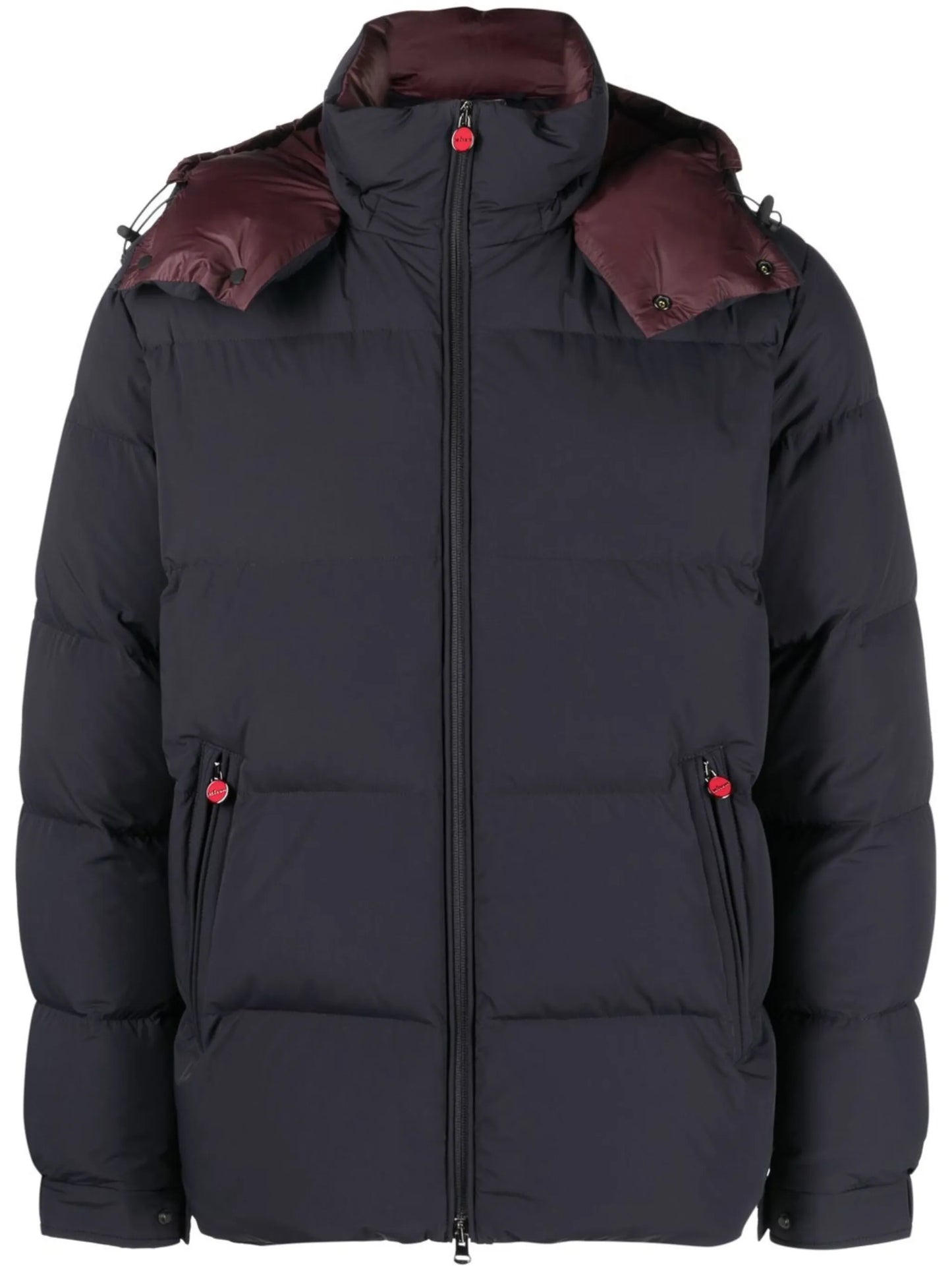 zipped-up padded jacket