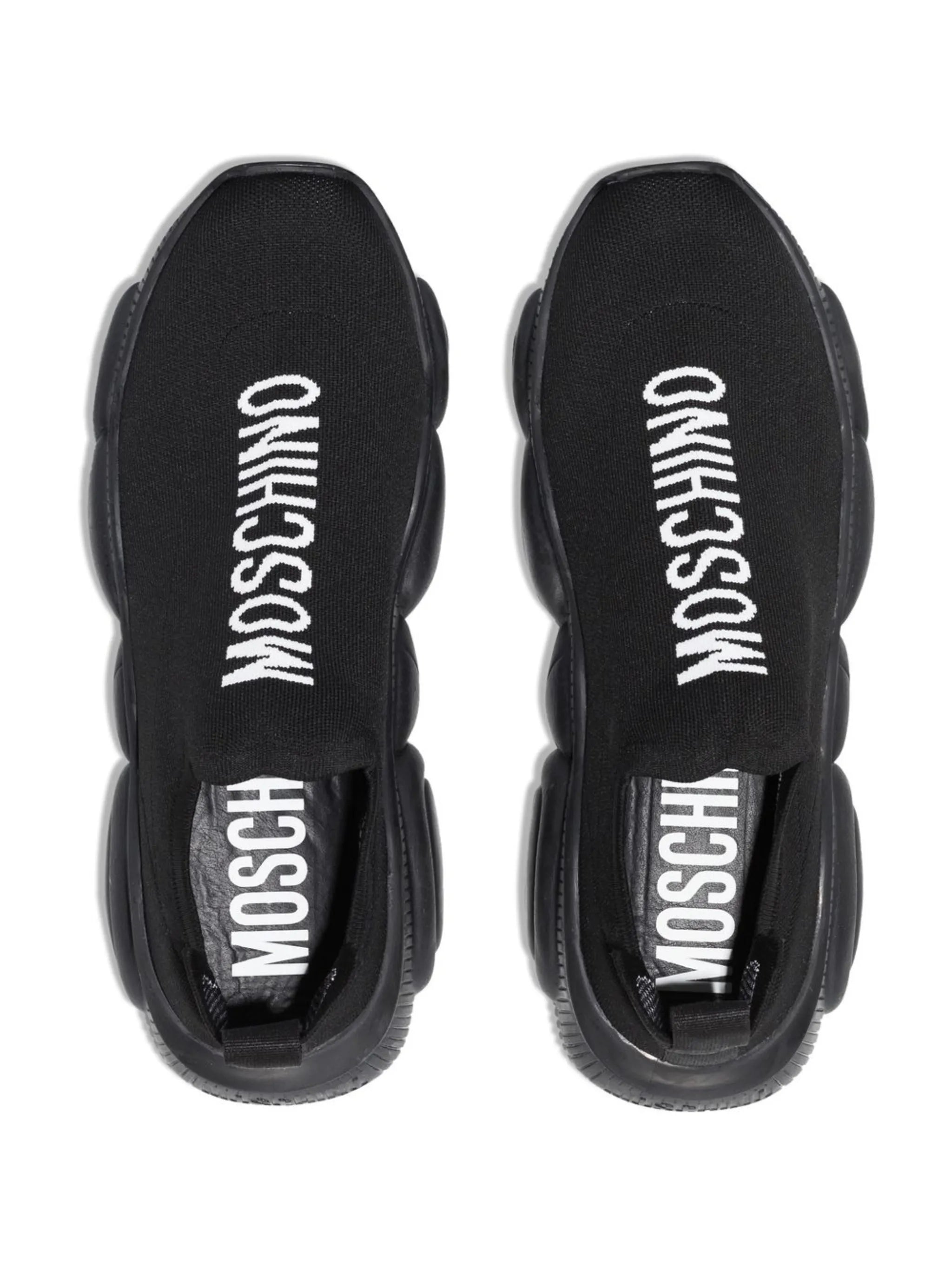 Teddy sole logo sock sneakers