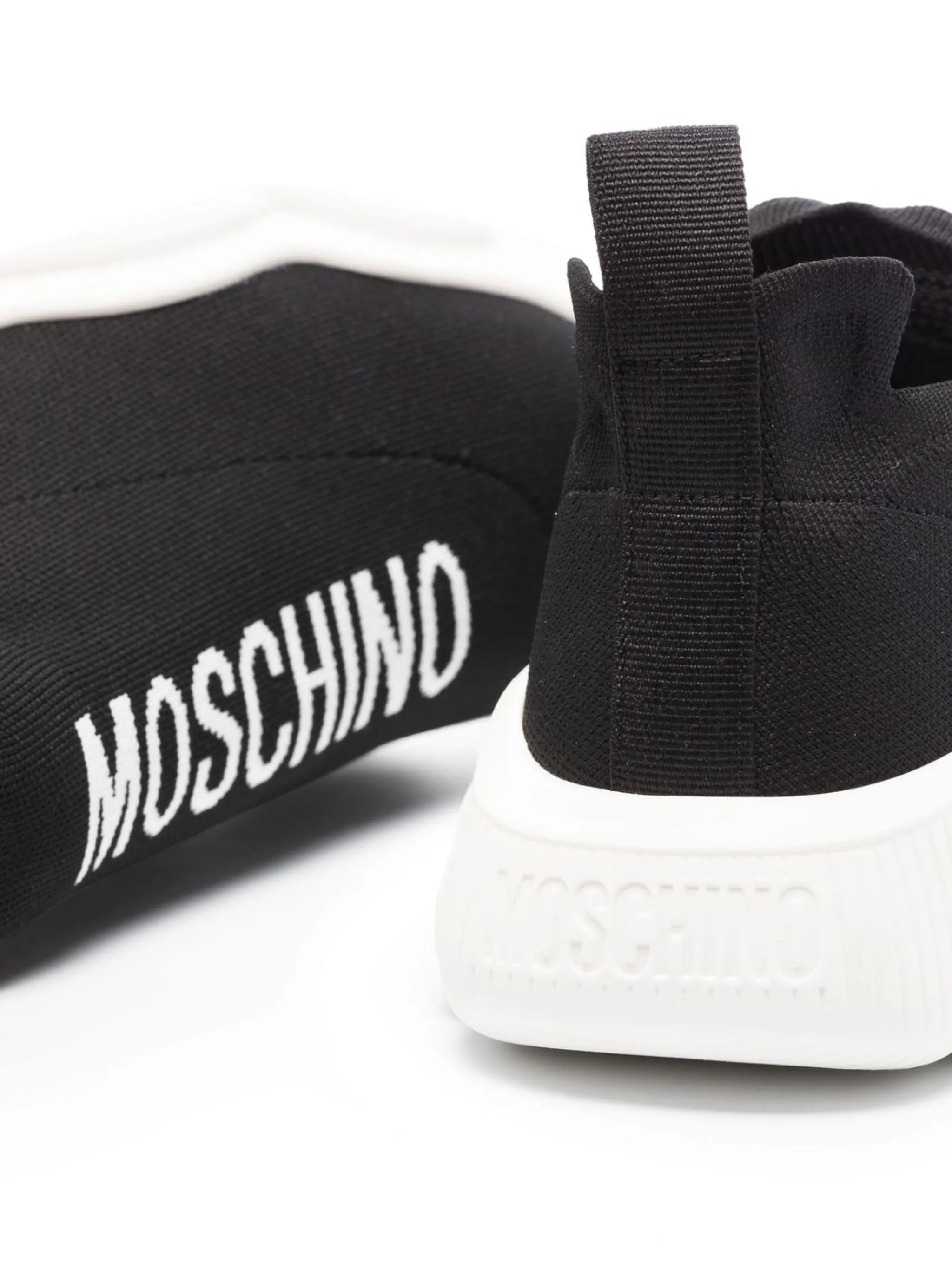 logo-print sock-style sneakers