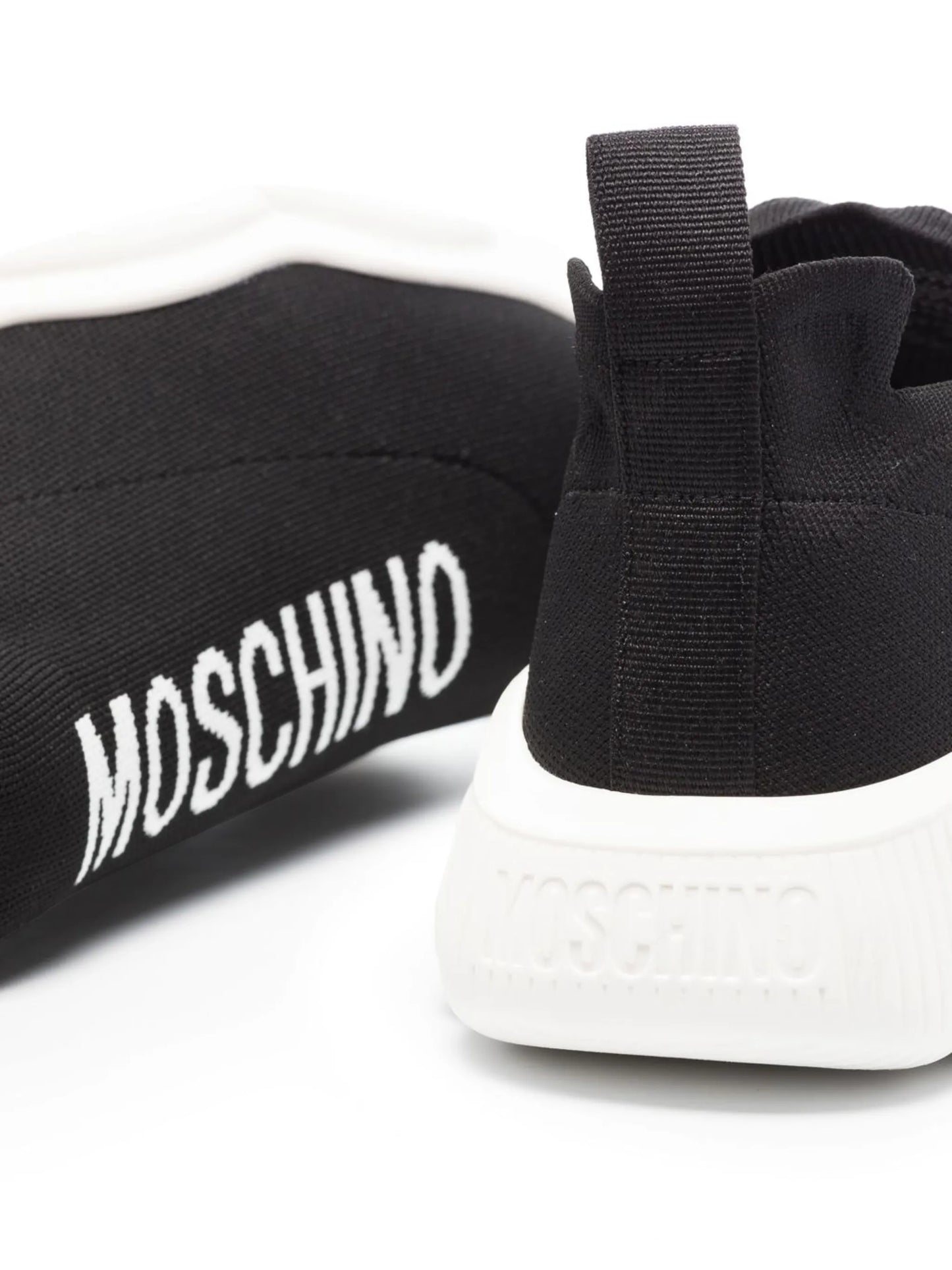 logo-print sock-style sneakers