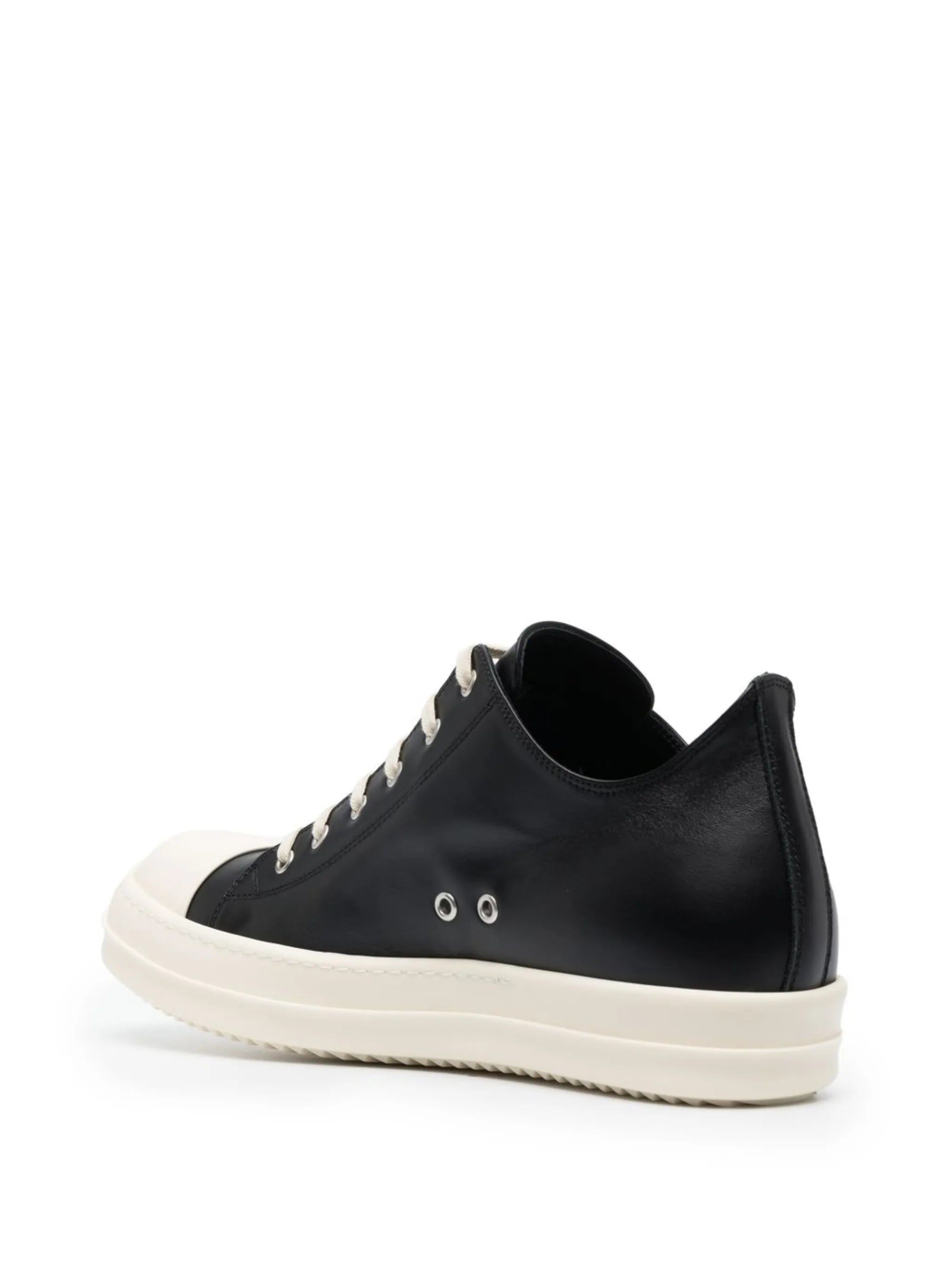 eyelet-detail lace-up sneakers