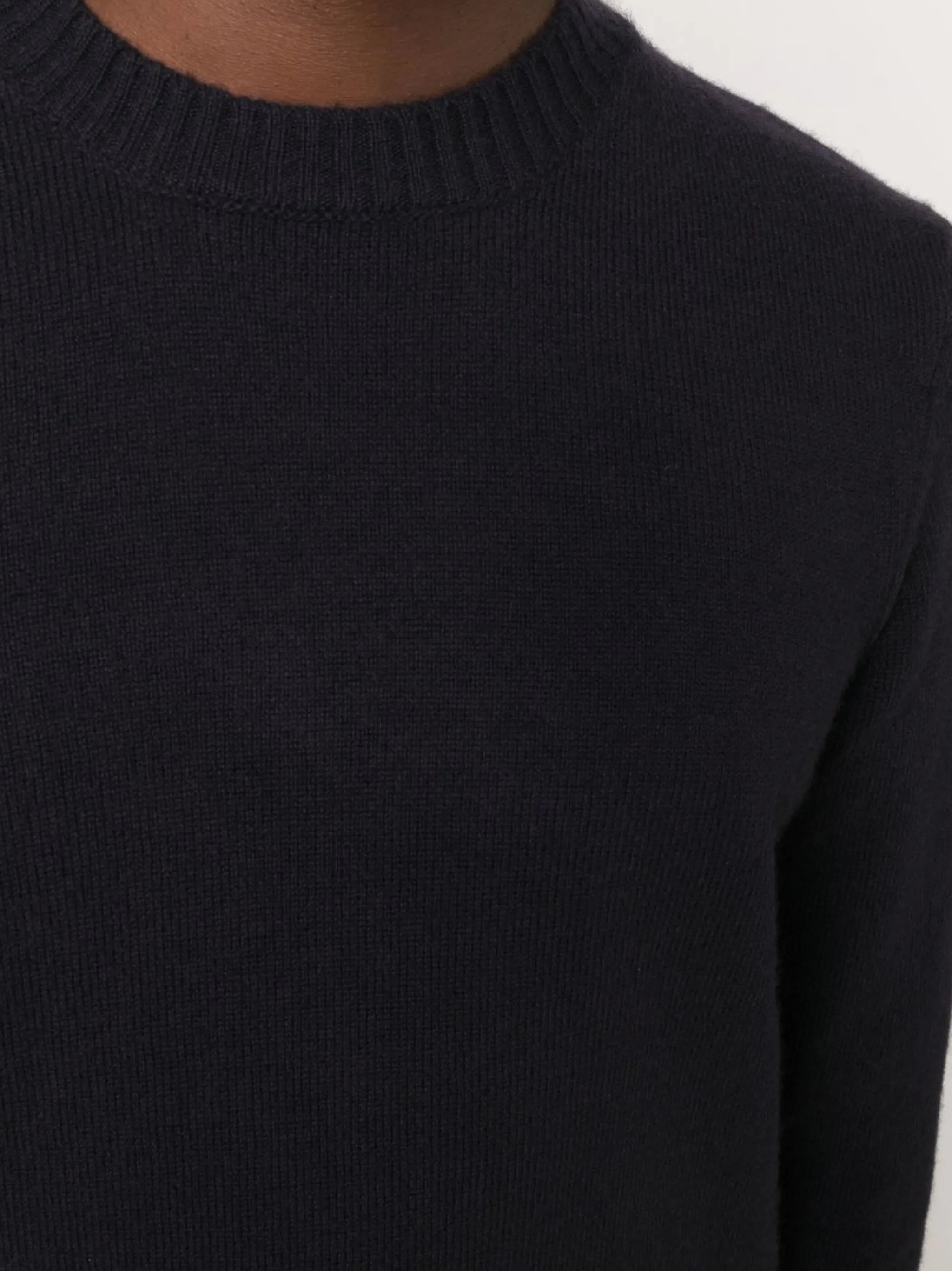 Beckett lambswool crewneck jumper