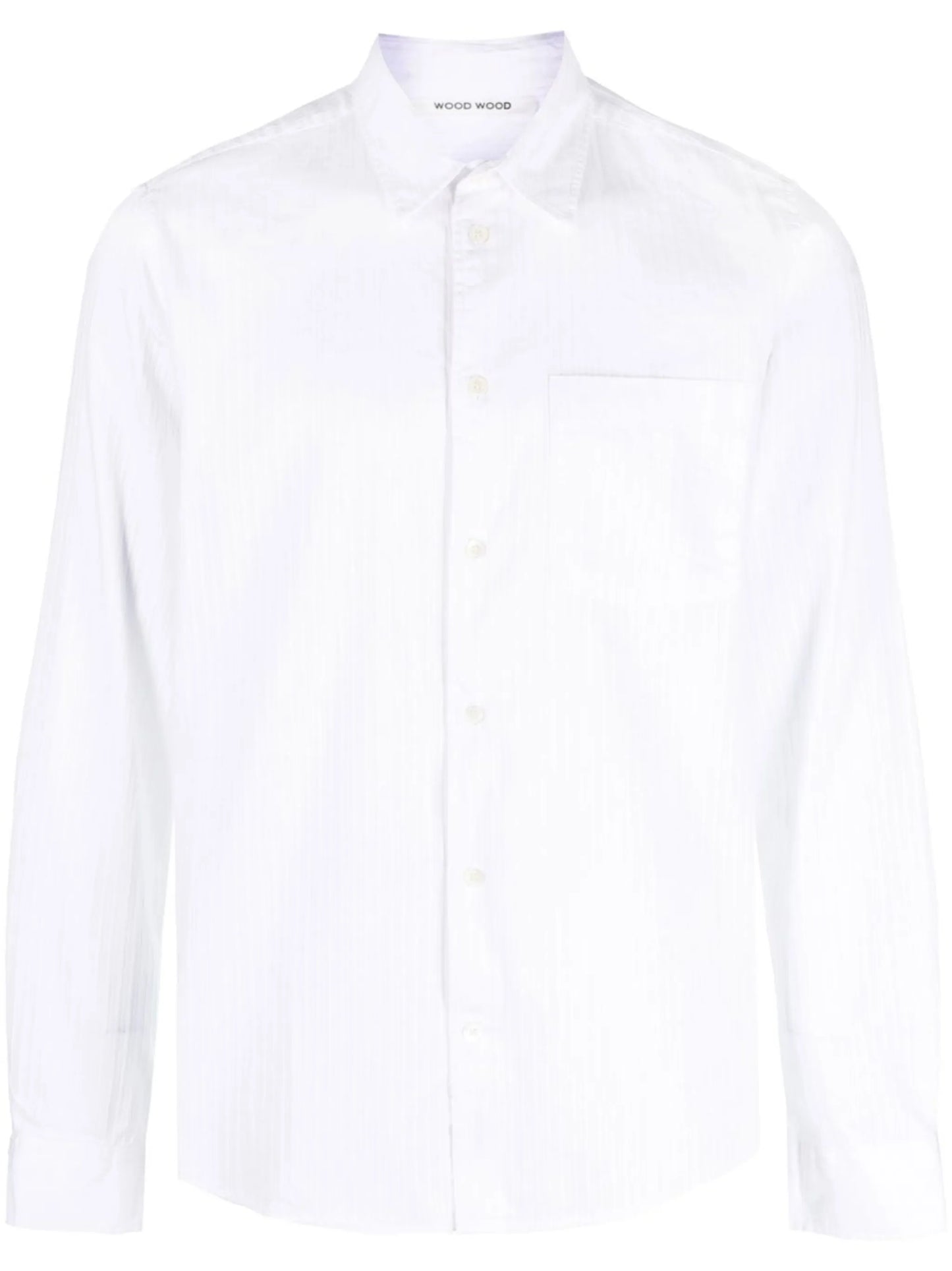 Timothy long-sleeve striped shirt
