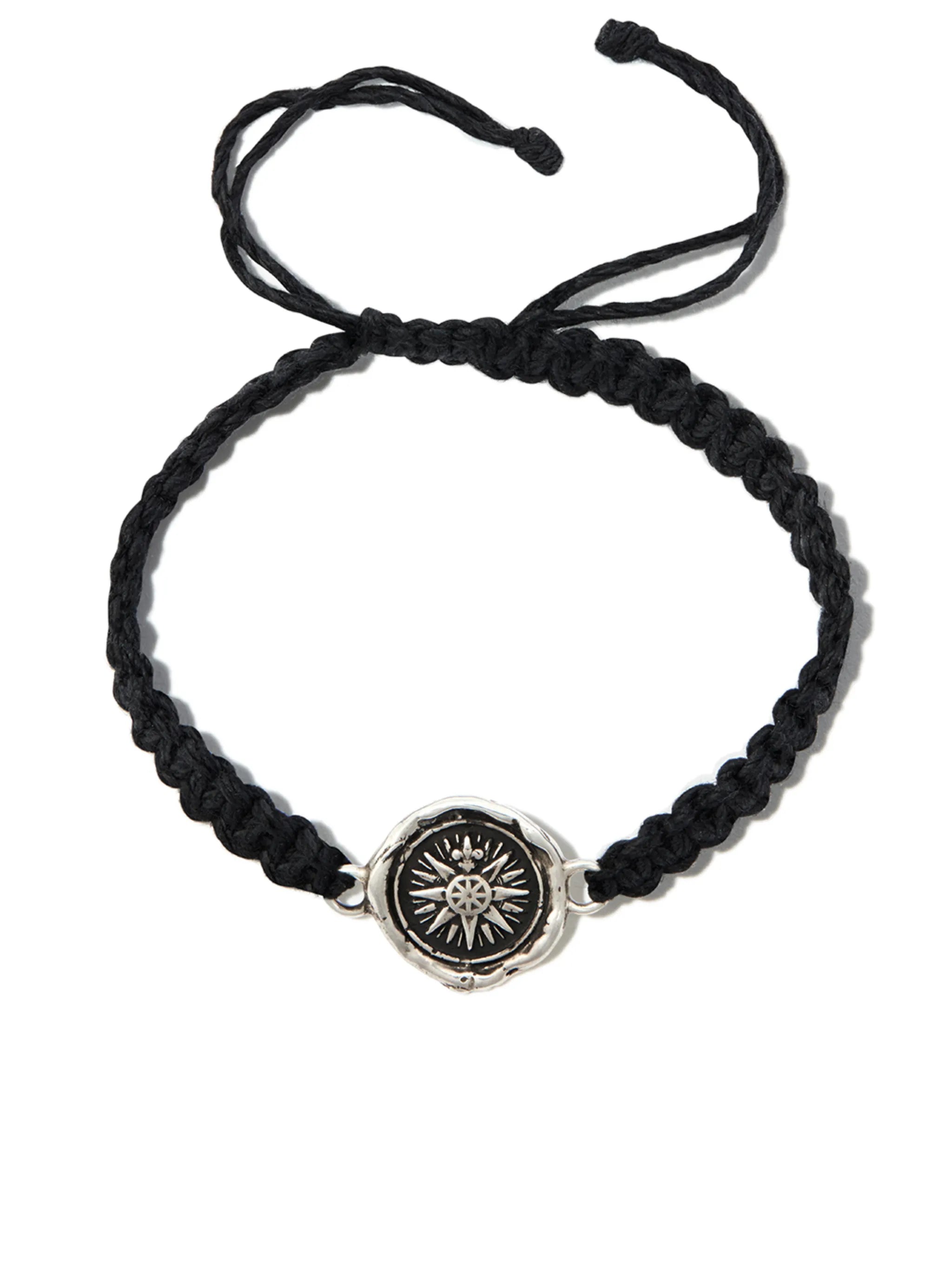 Direction braided bracelet