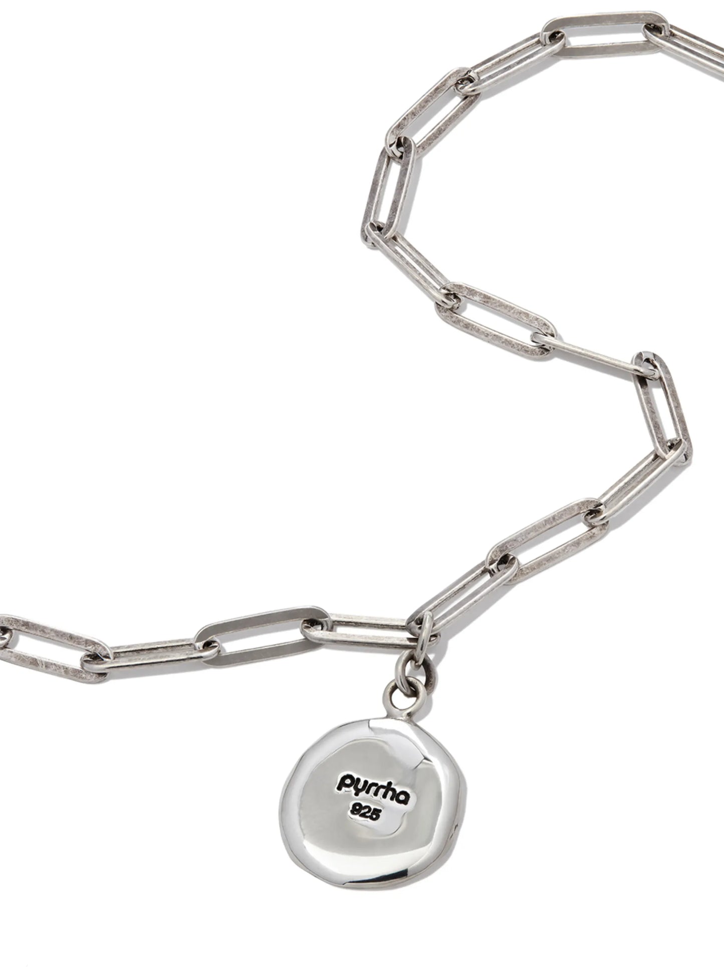 sterling silver Strength and Resilience charm necklace