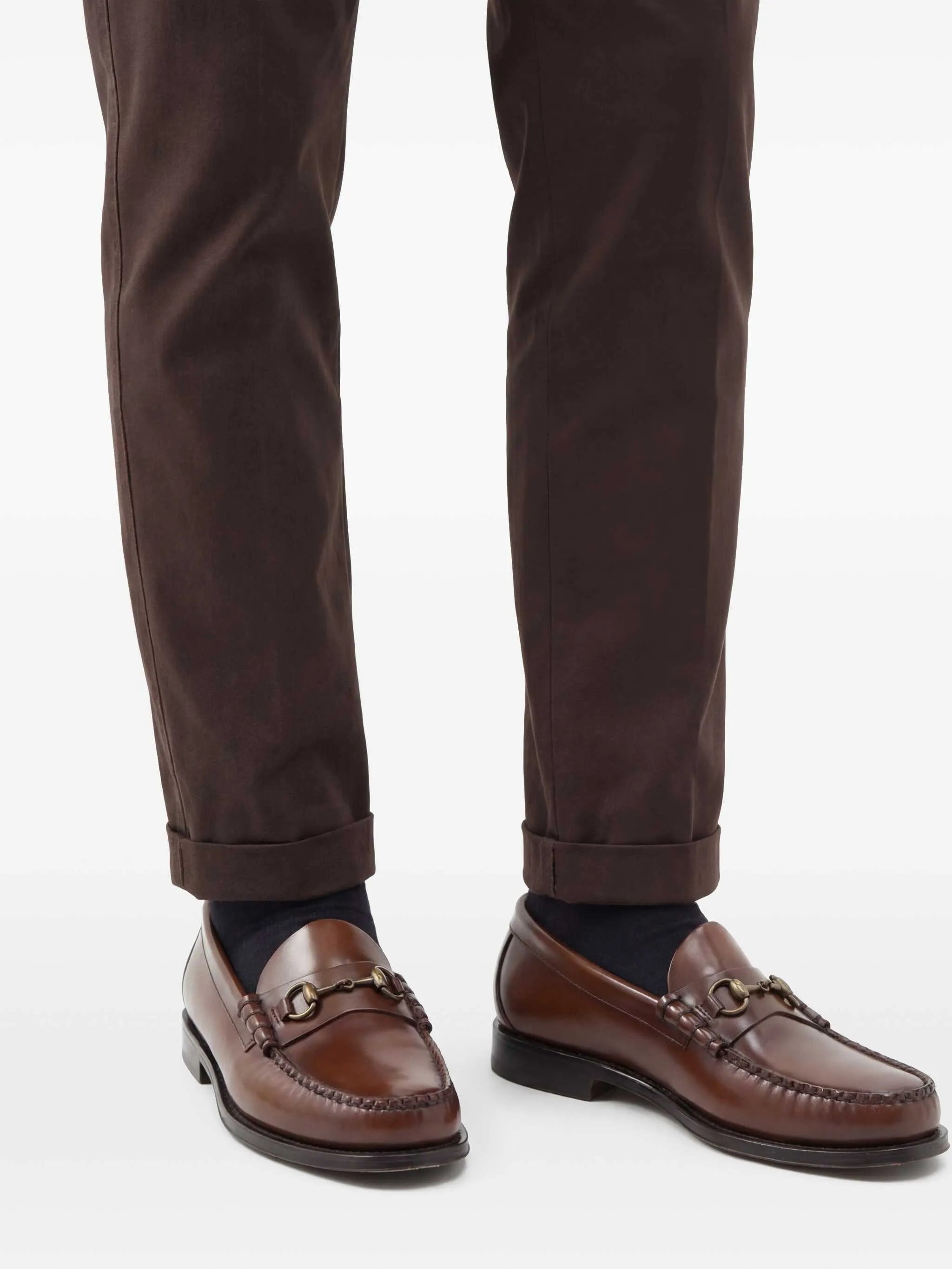 Lincoln Heritage Horse leather loafers