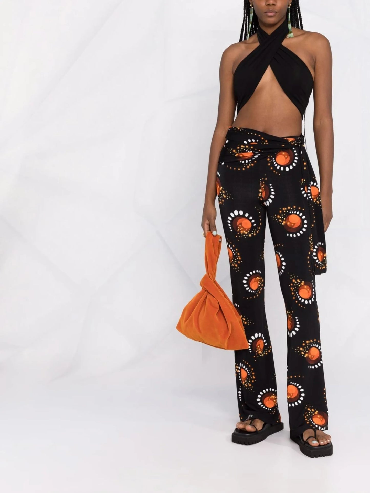 Jasmine halterneck crop top