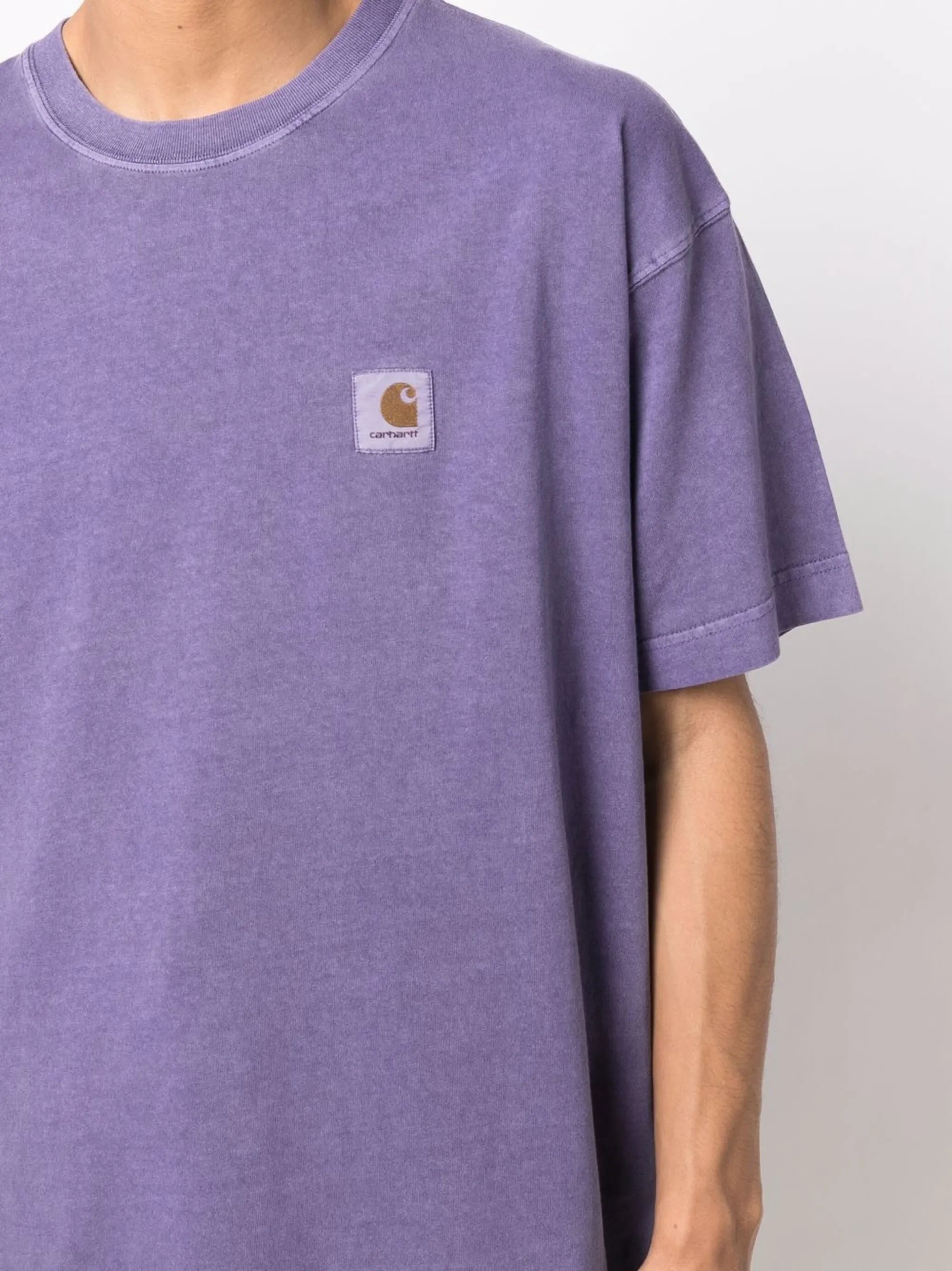 Nelson logo-patch cotton T-shirt