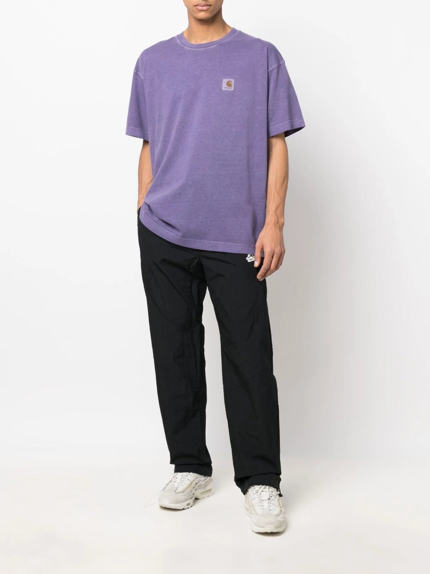 Nelson logo-patch cotton T-shirt