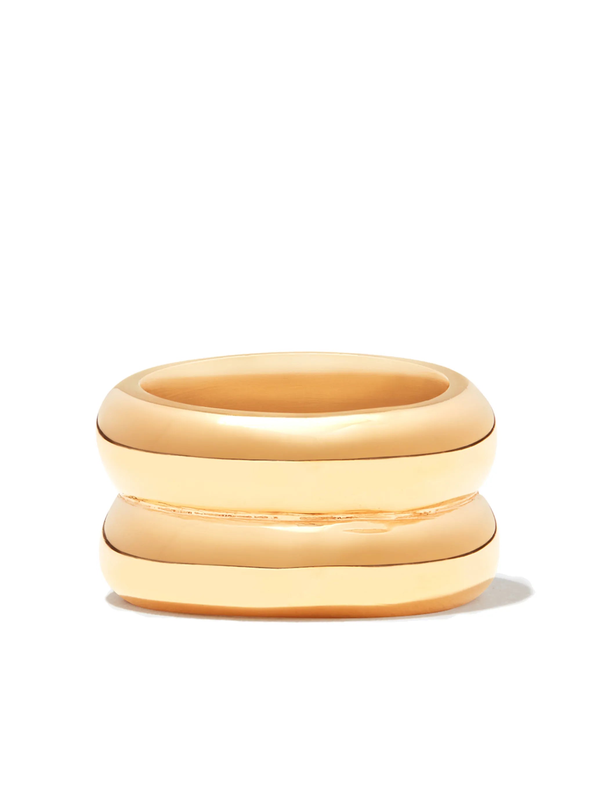 Double Puff gold vermeil cigar band